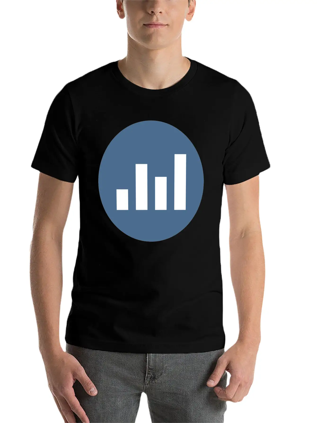 Iconomi ICN Stylish Everyday T-Shirt – Unisex Basic Cotton Tee