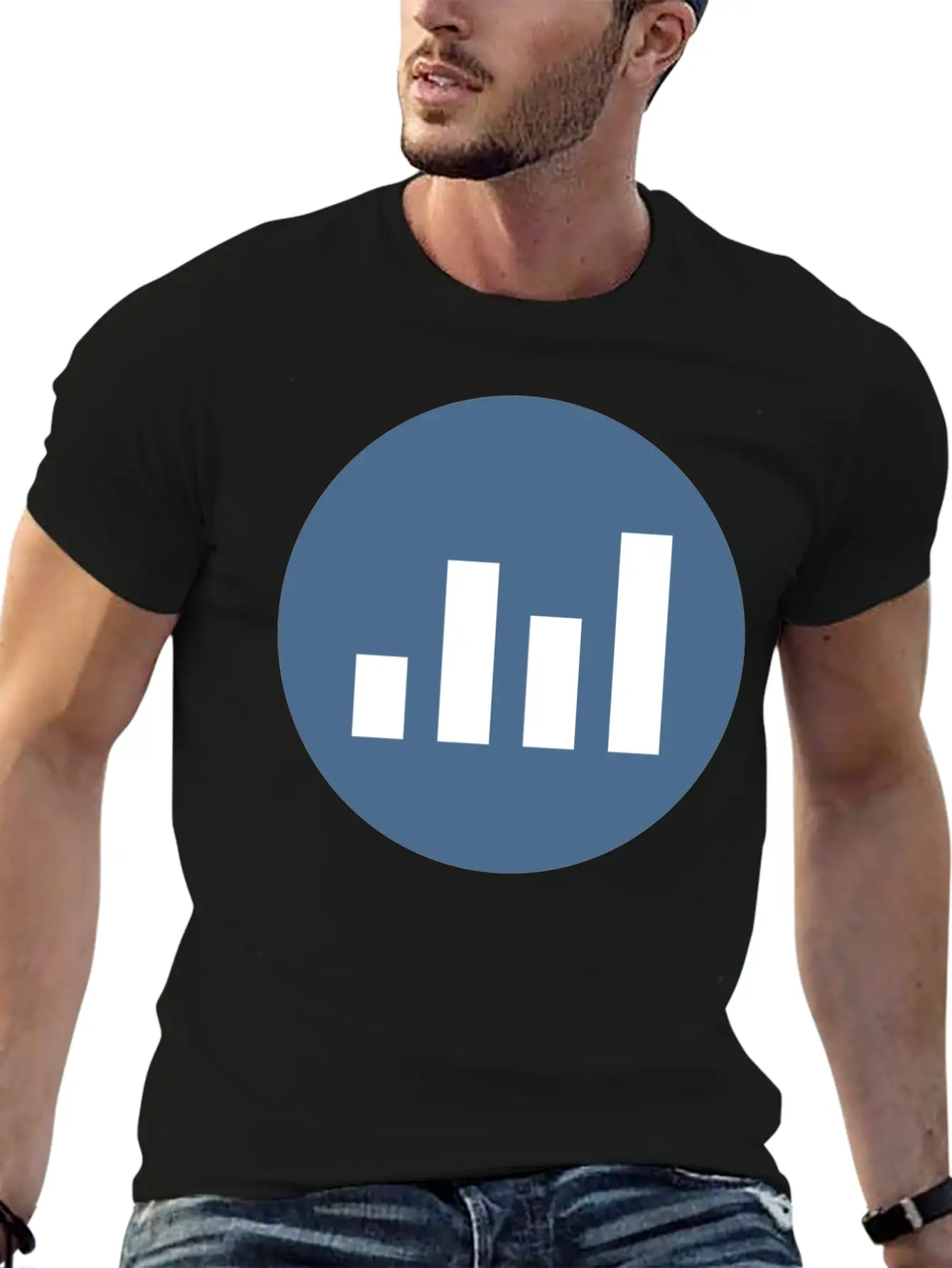 Iconomi ICN Stylish Everyday T-Shirt – Unisex Basic Cotton Tee