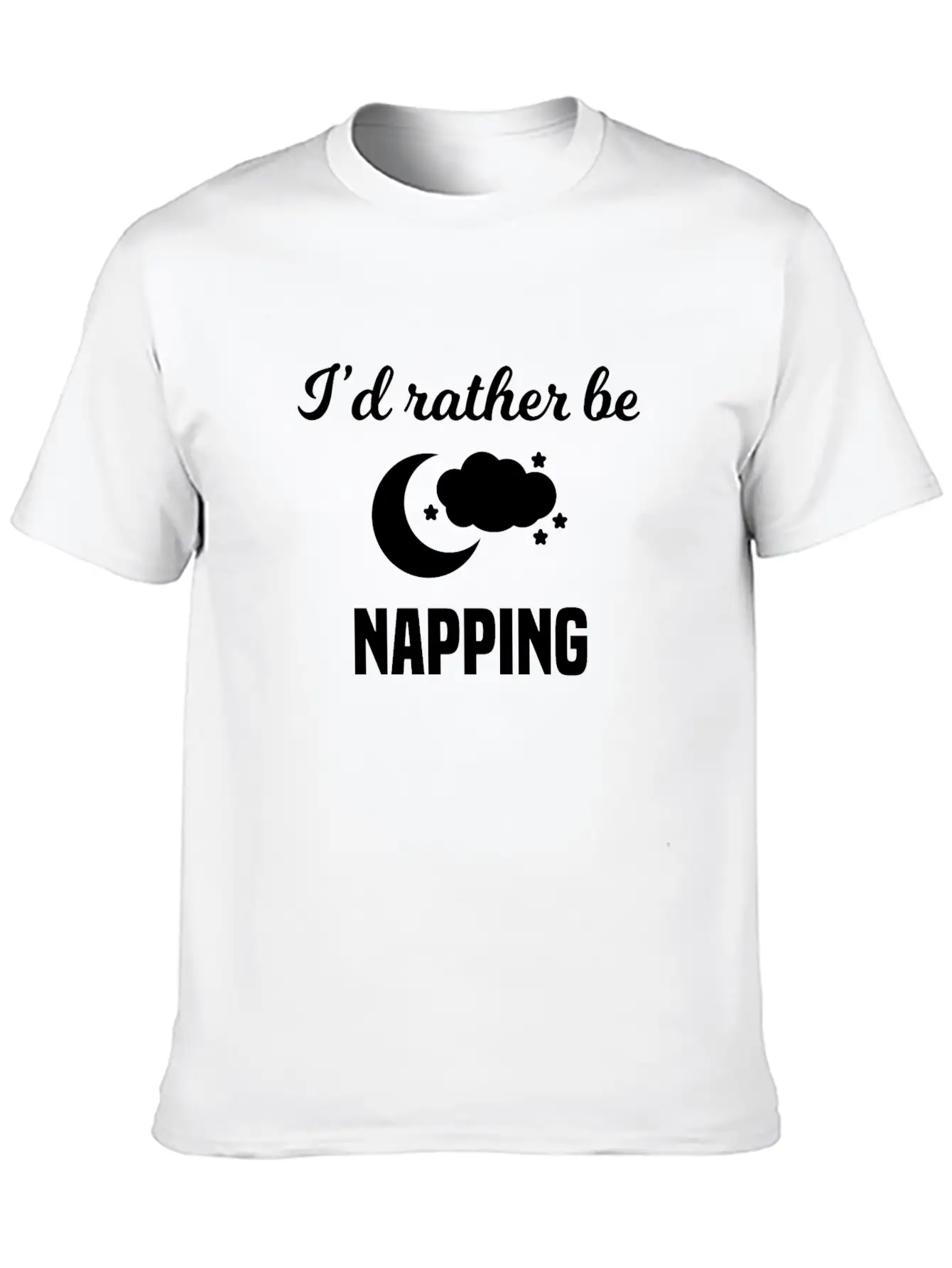 I'd Rather Be Napping Unisex Casual T-Shirt – Clean Design For Daily Comfort