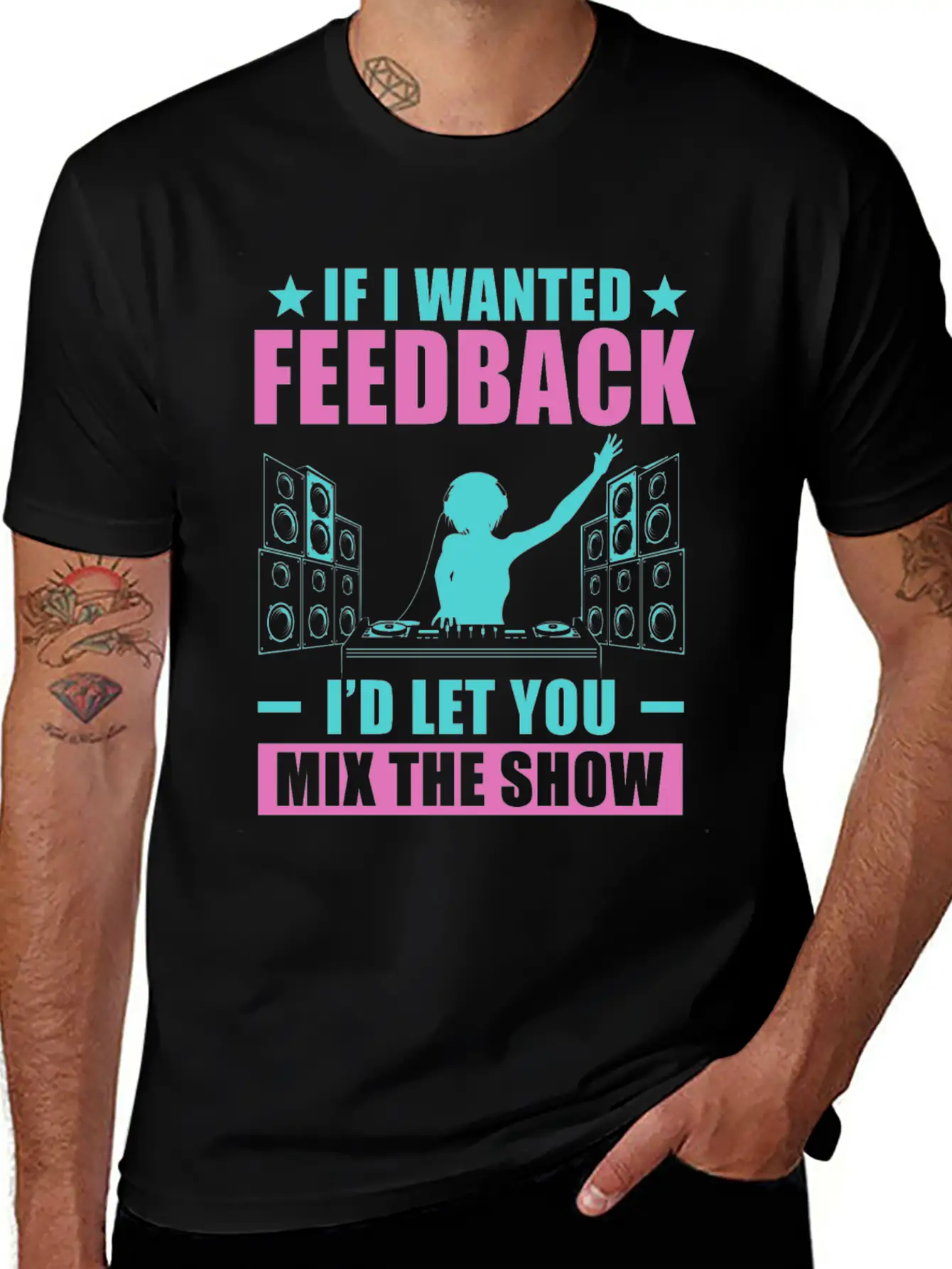 If I Wanted Feedback Sound Engineer Comfortable Minimalist Graphic Tee – Summer Style Essential