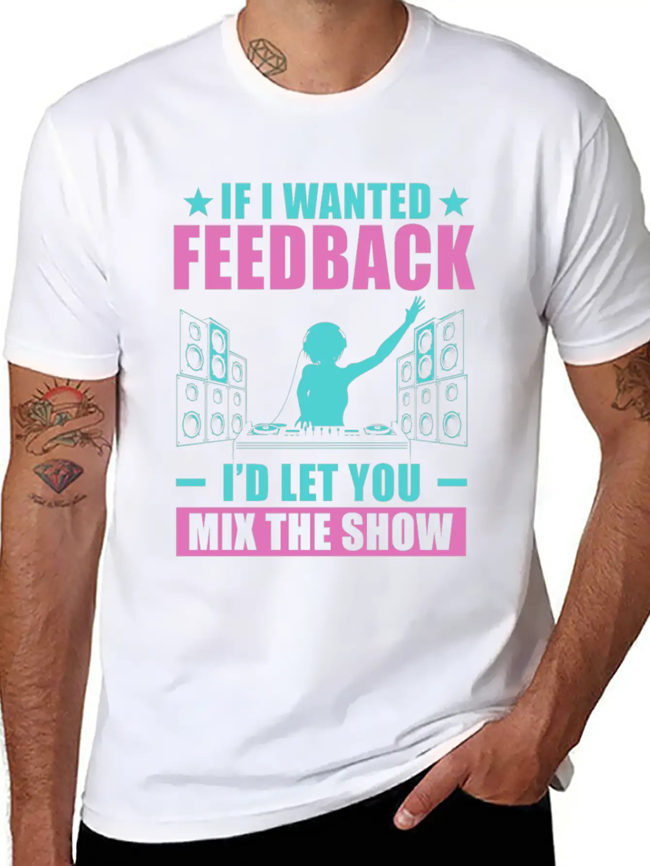 If I Wanted Feedback Sound Engineer Comfortable Minimalist Graphic Tee – Summer Style Essential