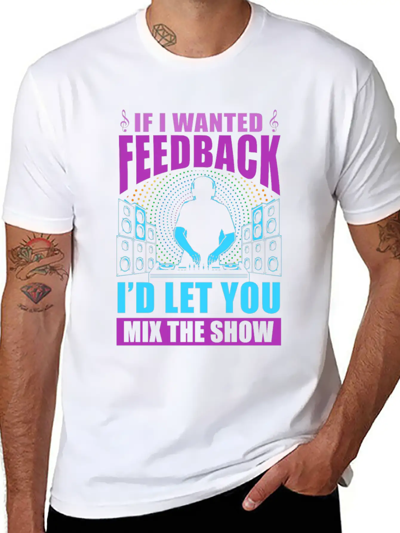 If I Wanted Feedback Sound Engineer Unisex Casual T-Shirt – Clean Design For Daily Comfort
