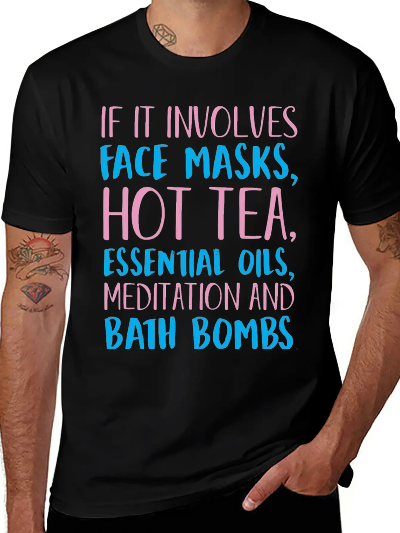 If It Involves Self Care Count Me In Unisex Short Sleeve Soft Cotton T-Shirt – Casual Everyday Wear