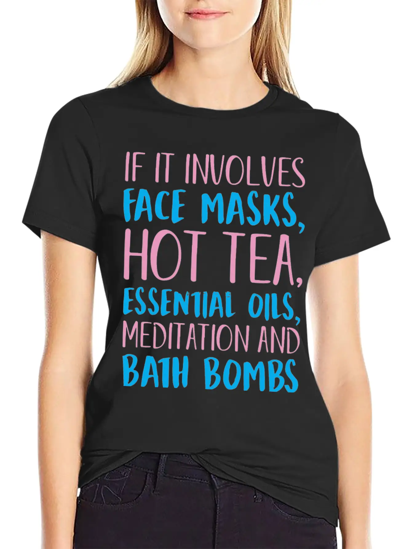 If It Involves Self Care Count Me In Unisex Short Sleeve Soft Cotton T-Shirt – Casual Everyday Wear