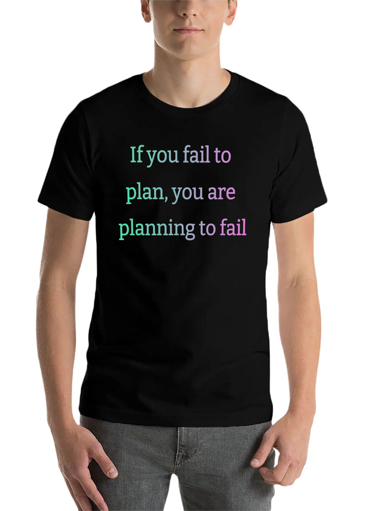 If You Fail To Plan, You Are Planning To Fail Timeless Short Sleeve Tee – Comfy And Minimalist Design