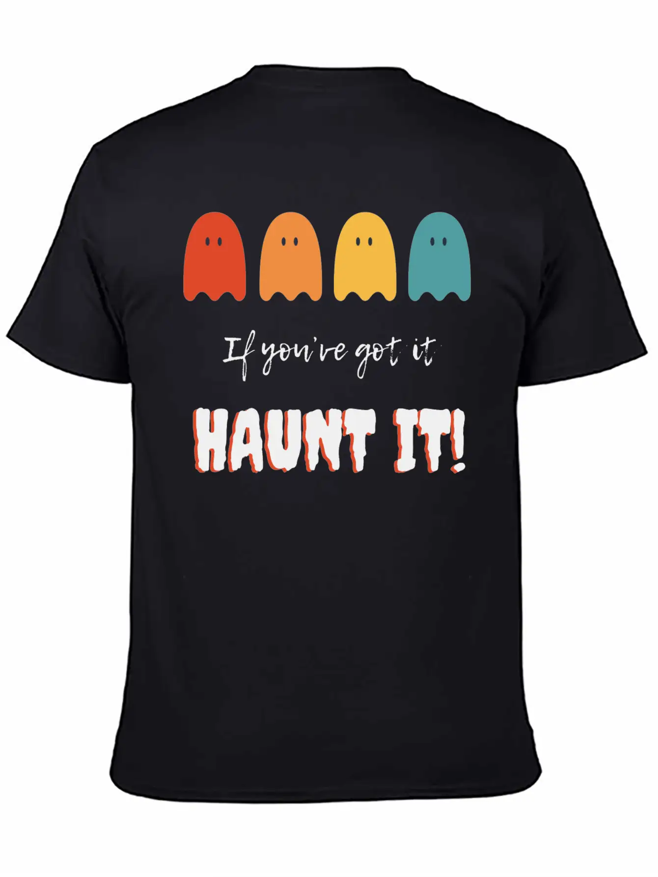 If You've Got It, Haunt It: Ghostly Glam Unisex Short Sleeve Soft Cotton T-Shirt – Casual Everyday Wear