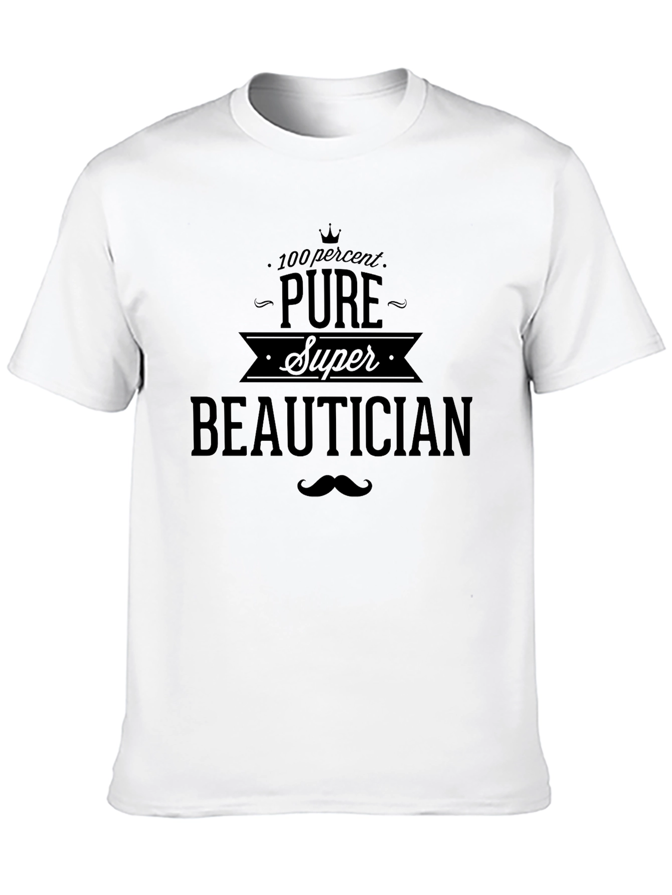 Pure Super Beautician Black T-Shirt