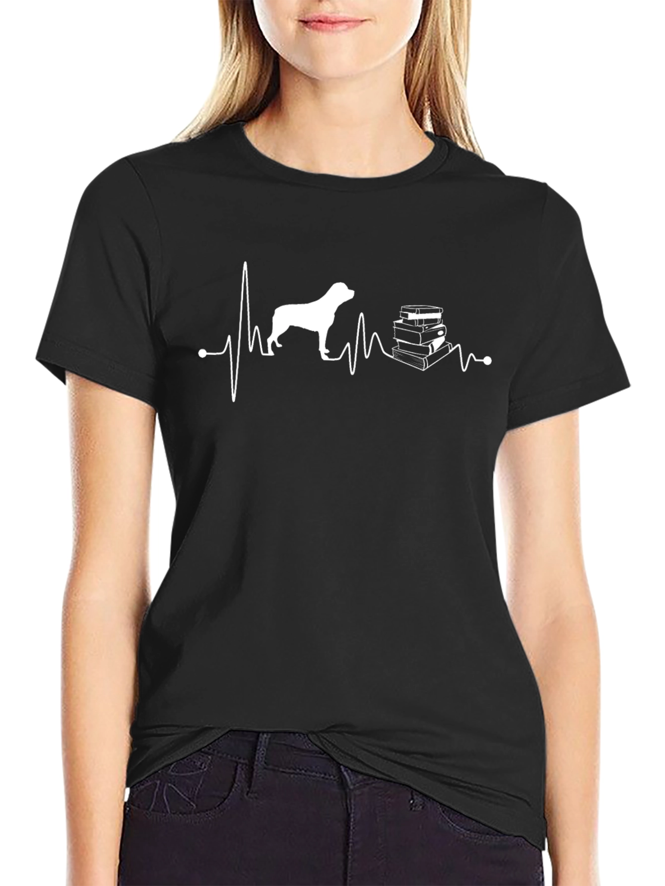 Dog Lover Heartbeat T-Shirt