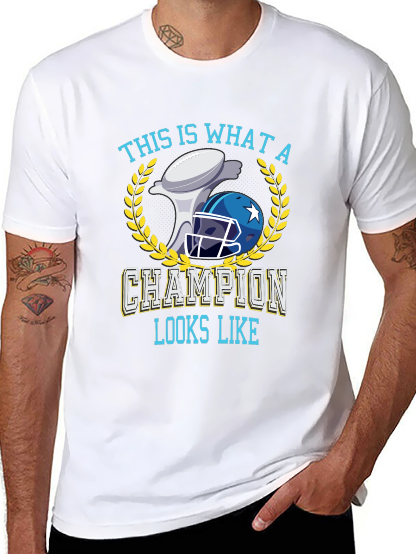 Champion Looks Like T-Shirt - Football Trophy Tee