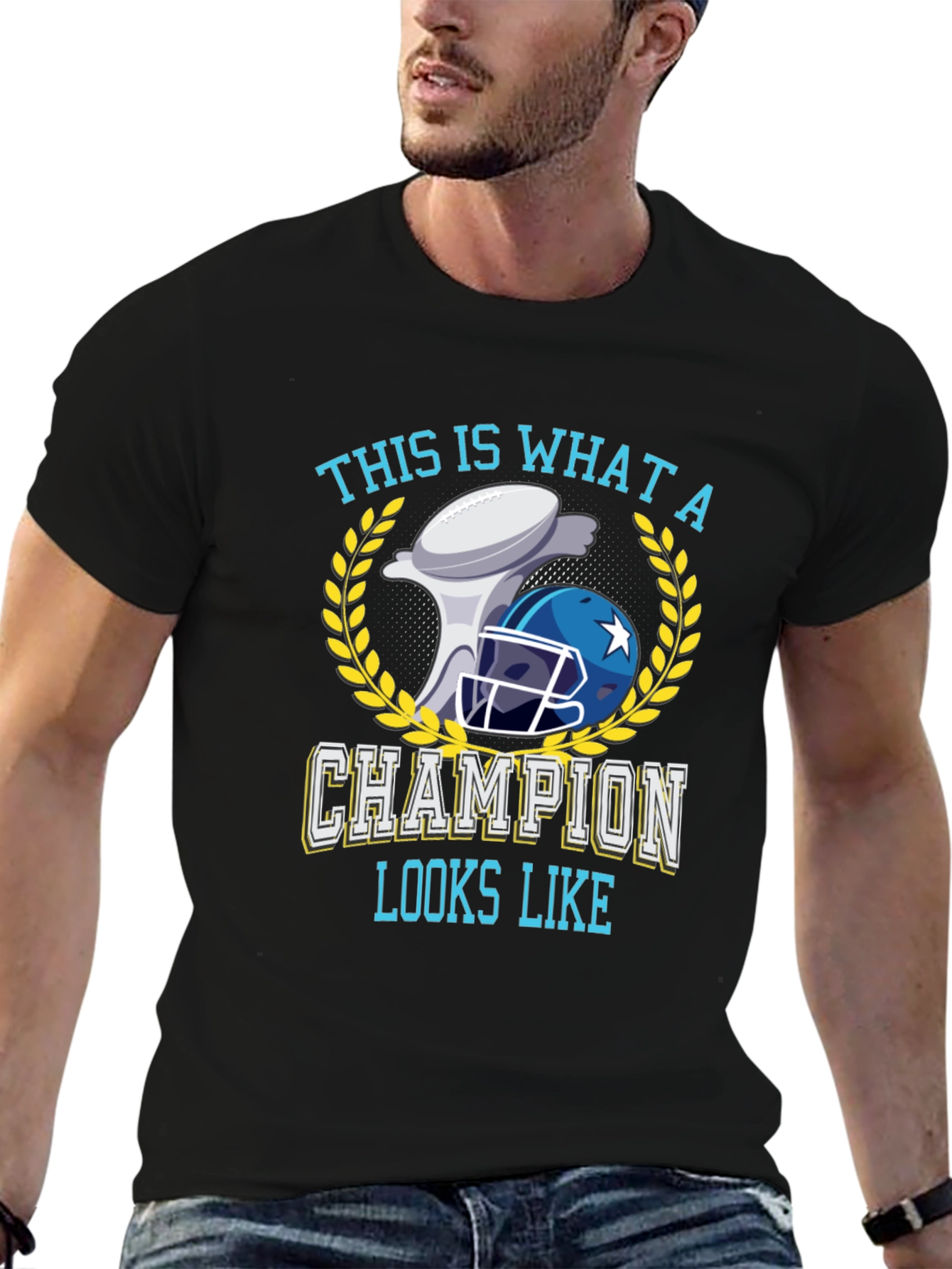 Champion Looks Like T-Shirt - Football Trophy Tee