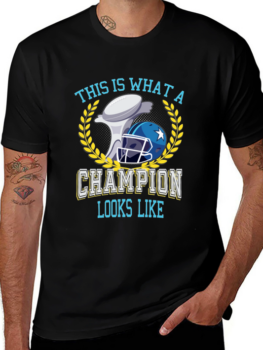 Champion Looks Like T-Shirt - Football Trophy Tee