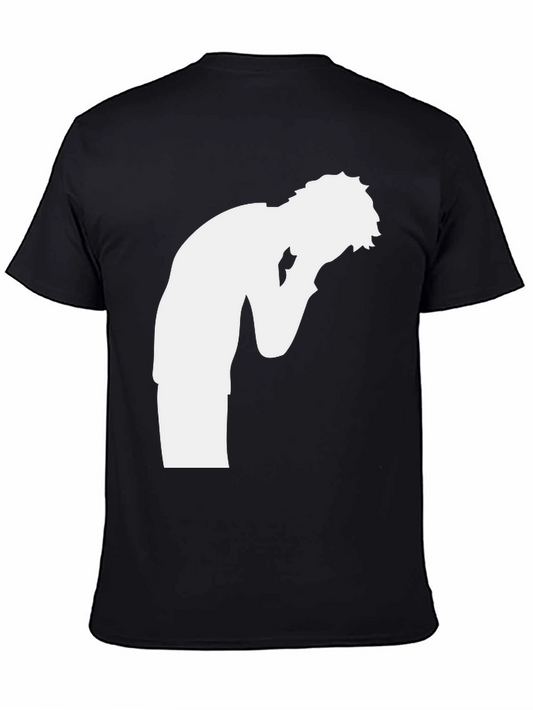 Silhouette Graphic Tee - Black Unisex T-Shirt