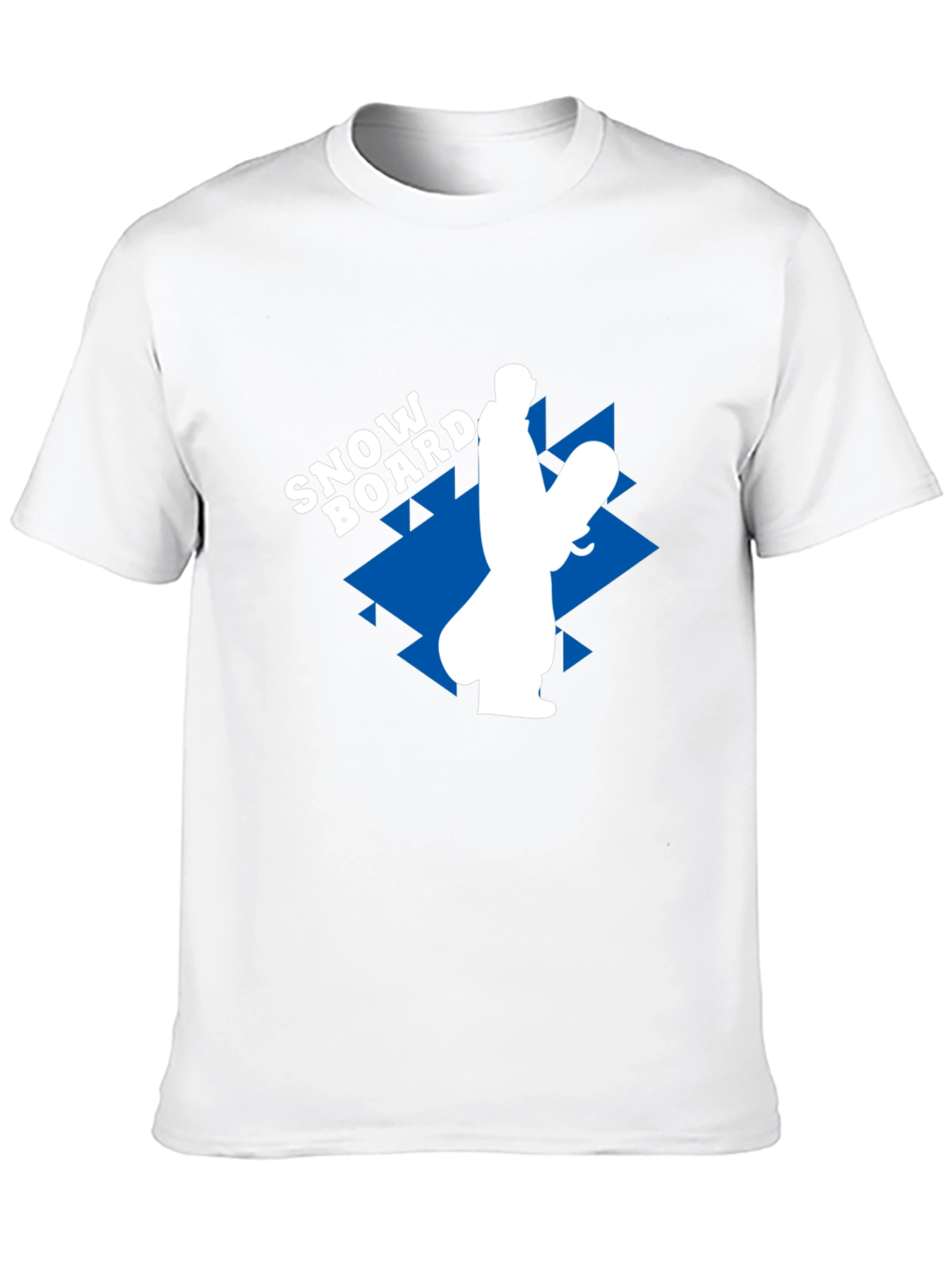 Snowboard Graphic Tee - Black Casual T-Shirt