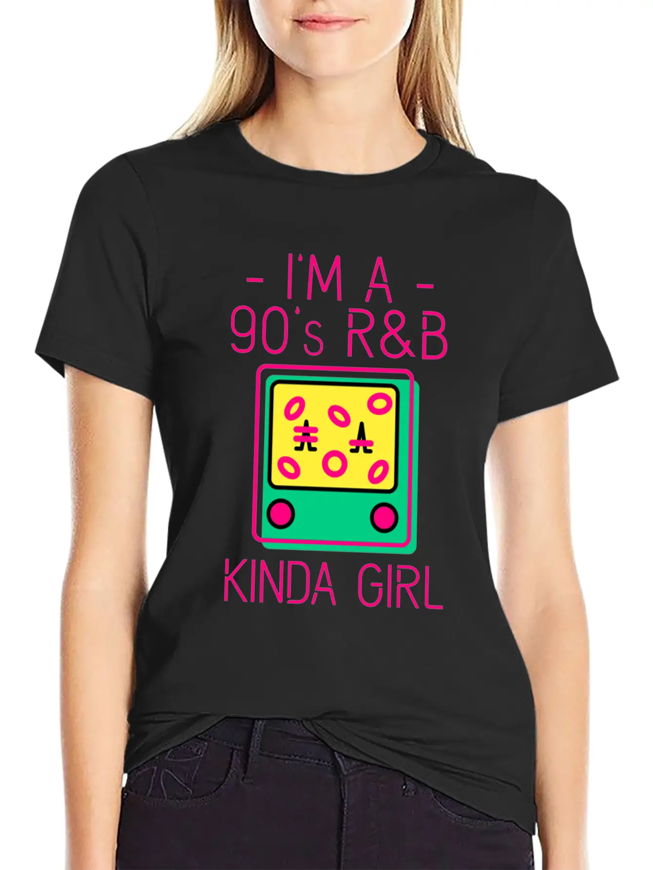 I'm A 90's R&b Kinda Girl 2 Comfortable Minimalist Graphic Tee – Summer Style Essential