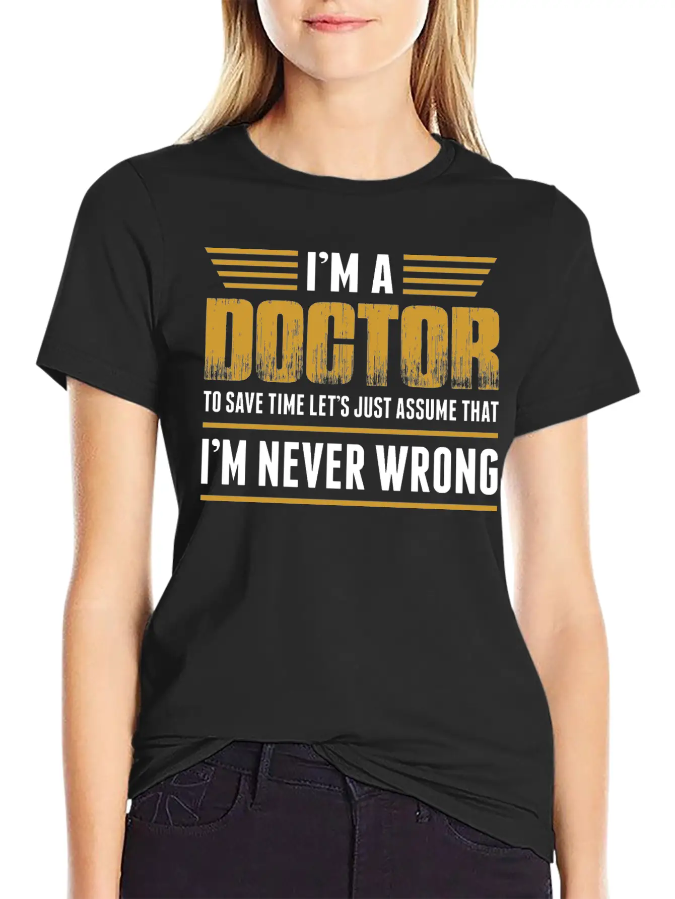 Im A Doctor Timeless Short Sleeve Tee – Comfy And Minimalist Design