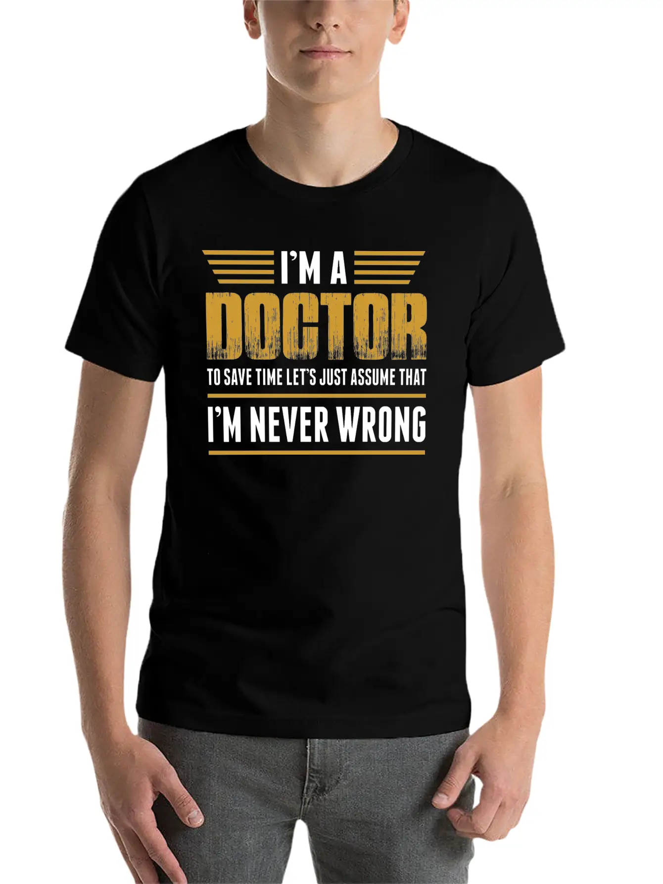 Im A Doctor Timeless Short Sleeve Tee – Comfy And Minimalist Design