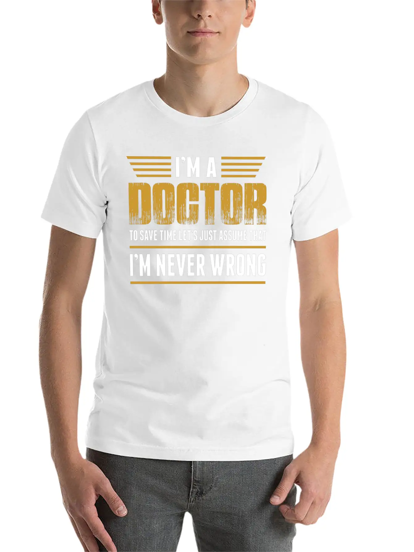 Im A Doctor Timeless Short Sleeve Tee – Comfy And Minimalist Design