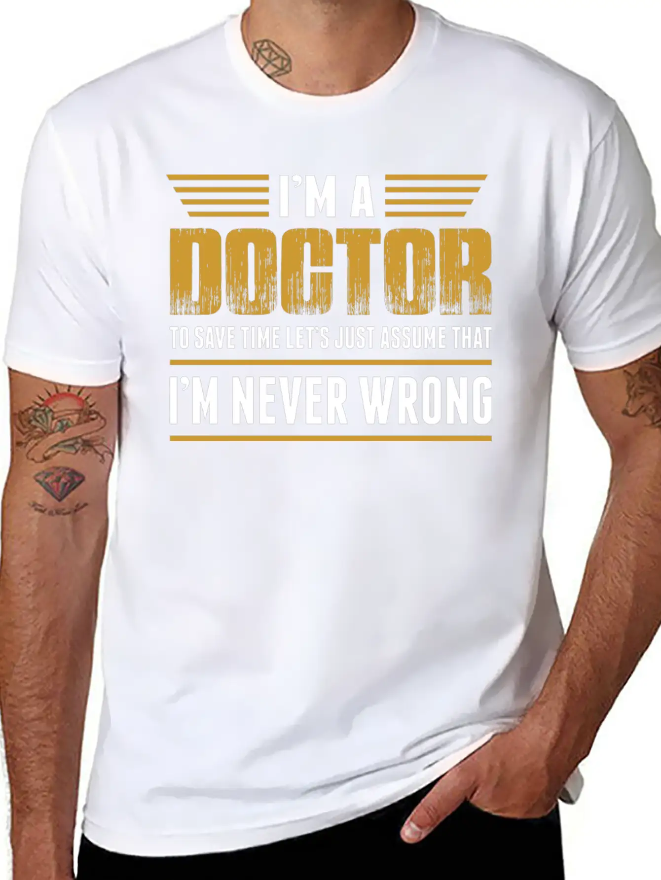 Im A Doctor Timeless Short Sleeve Tee – Comfy And Minimalist Design