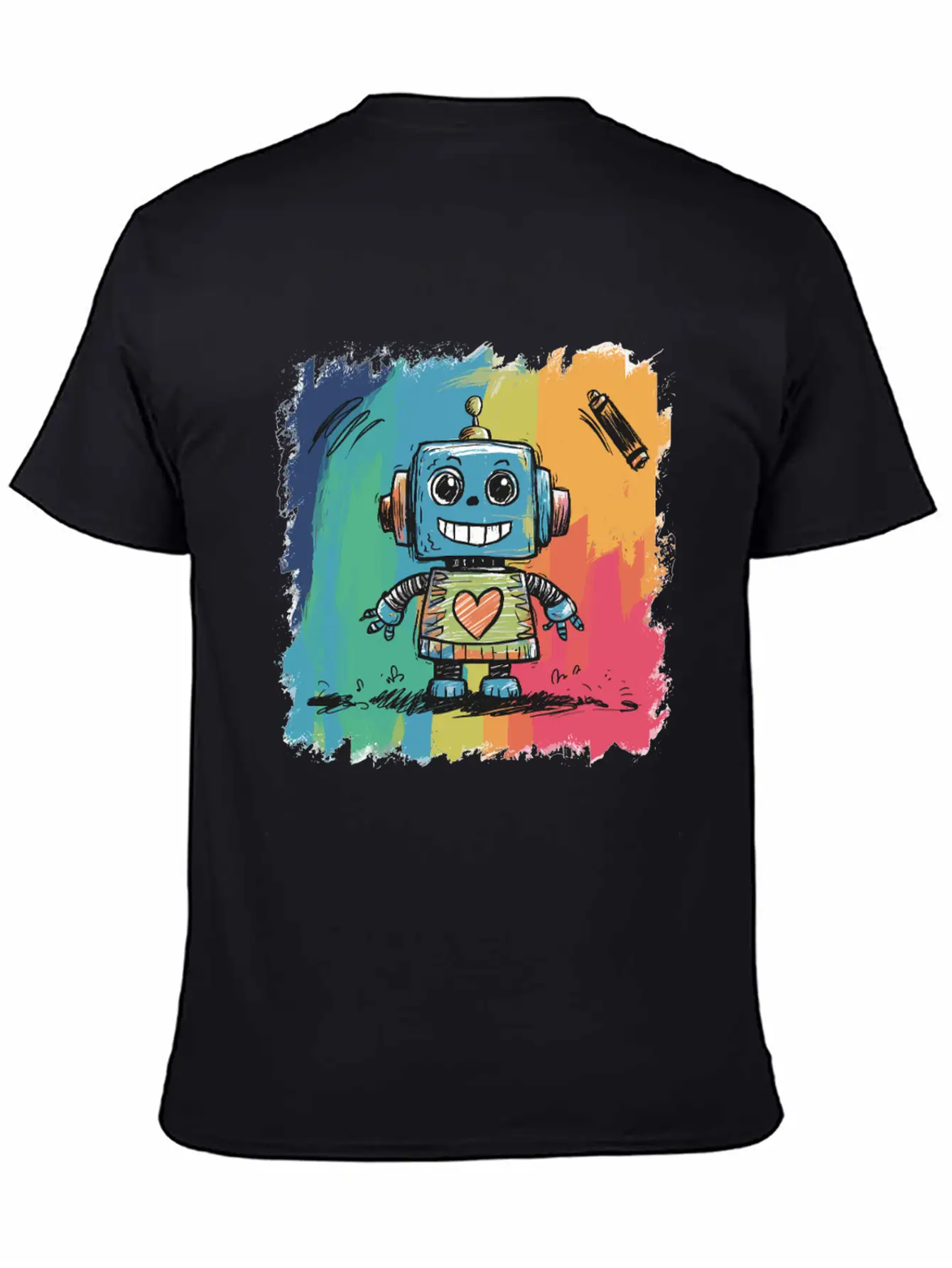 I'm A Friendly Robot Beep Boop Comfortable Minimalist Graphic Tee – Summer Style Essential