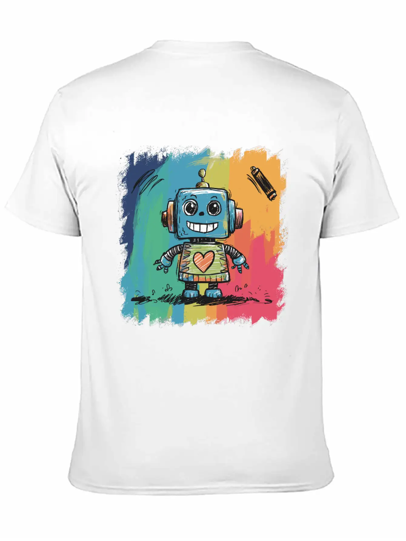 I'm A Friendly Robot Beep Boop Comfortable Minimalist Graphic Tee – Summer Style Essential