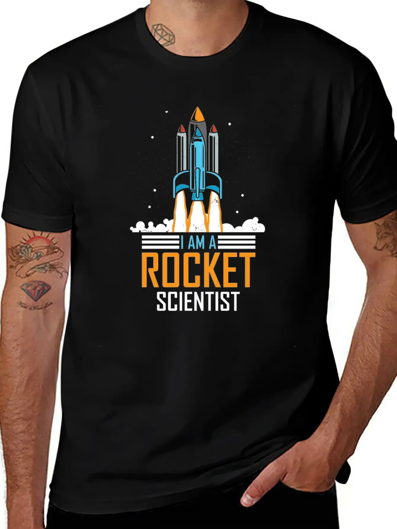 I'm A Rocket Scientist Aerospace Engineering Space Stylish Everyday T-Shirt – Unisex Basic Cotton Tee