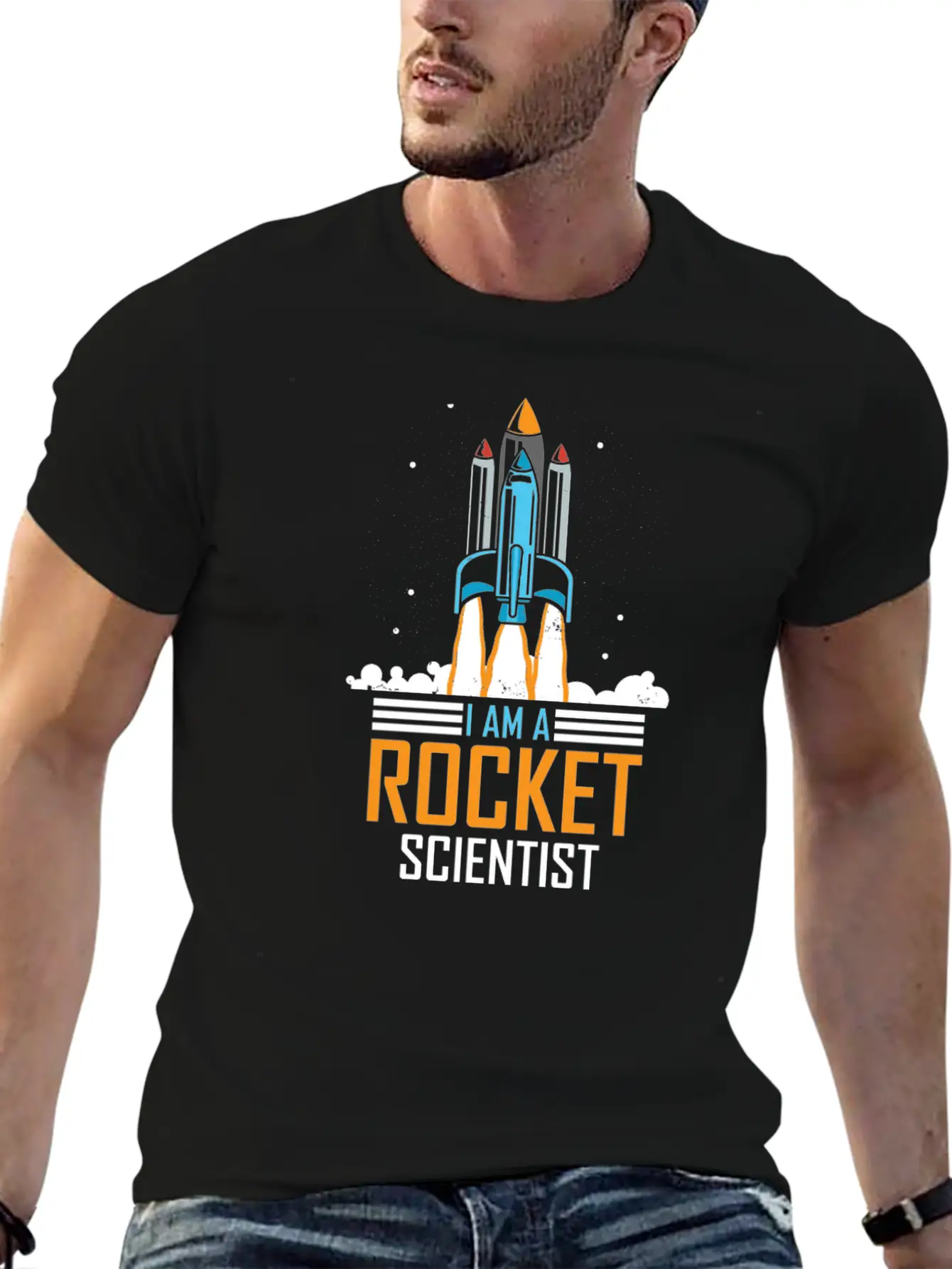 I'm A Rocket Scientist Aerospace Engineering Space Stylish Everyday T-Shirt – Unisex Basic Cotton Tee