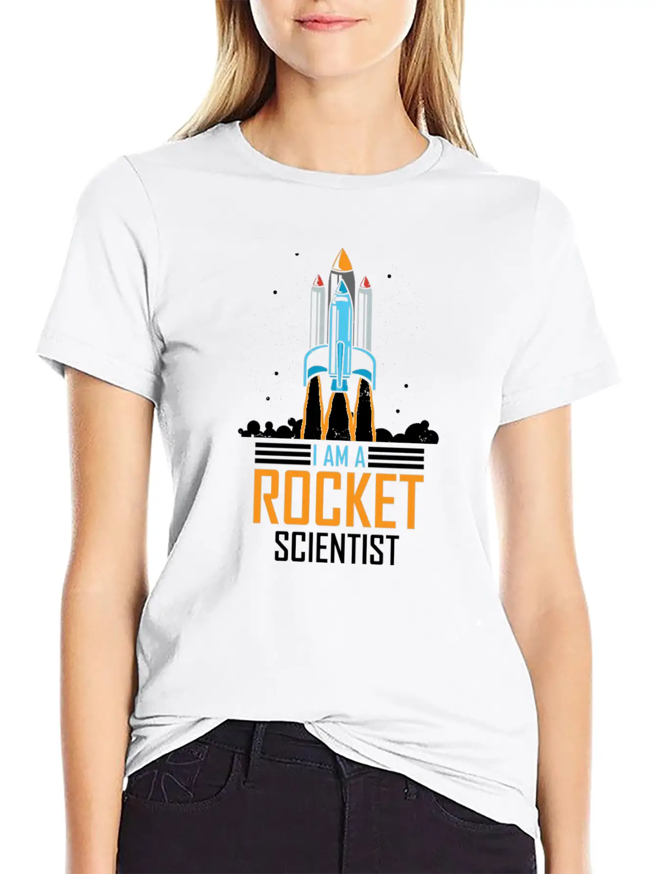I'm A Rocket Scientist Aerospace Engineering Space Stylish Everyday T-Shirt – Unisex Basic Cotton Tee