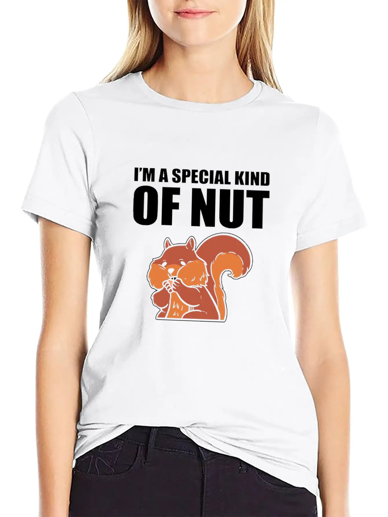 I'm A Special Kind Of Nut Squirrel Timeless Short Sleeve Tee – Comfy And Minimalist Design