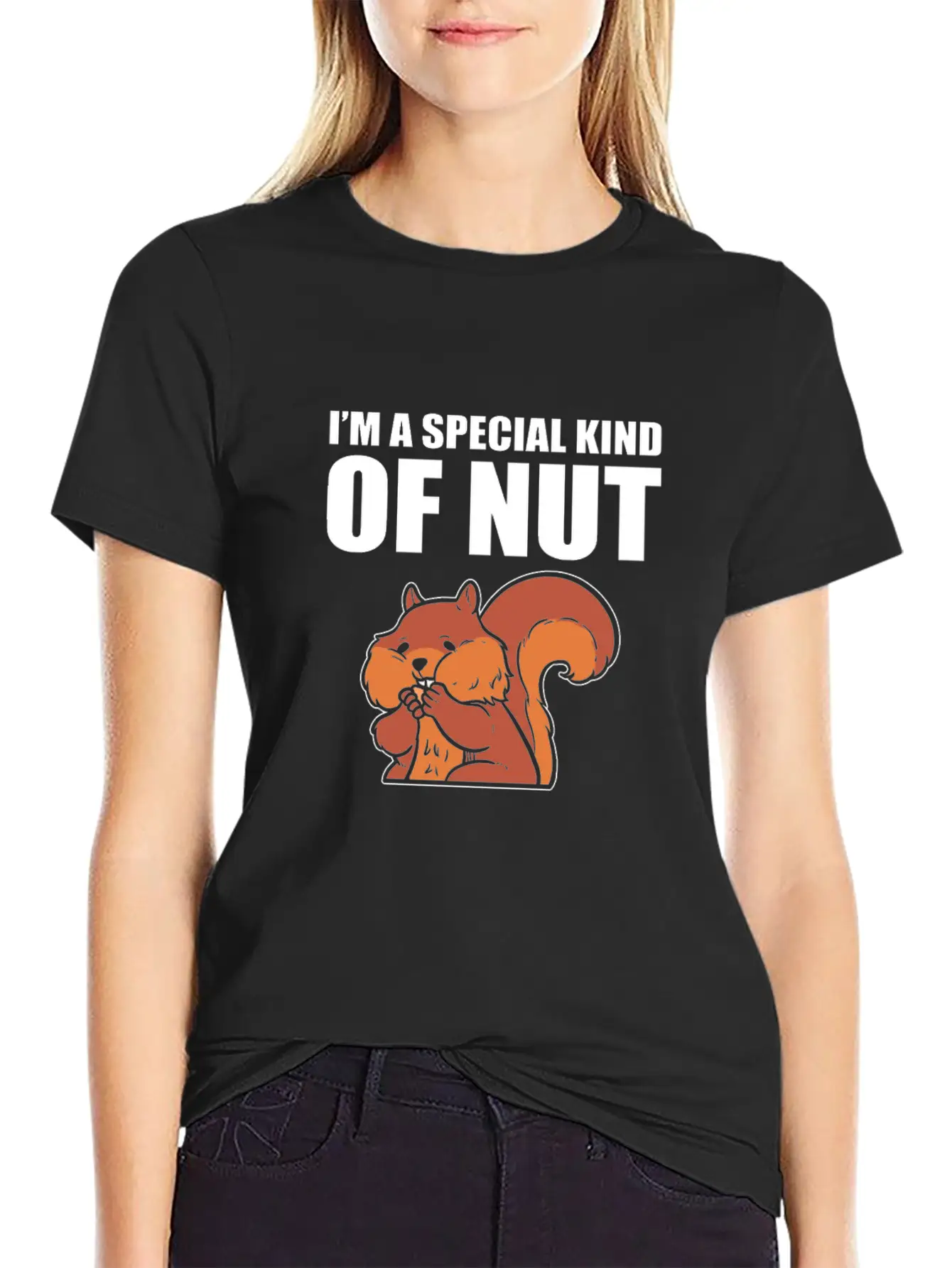 I'm A Special Kind Of Nut Squirrel Timeless Short Sleeve Tee – Comfy And Minimalist Design