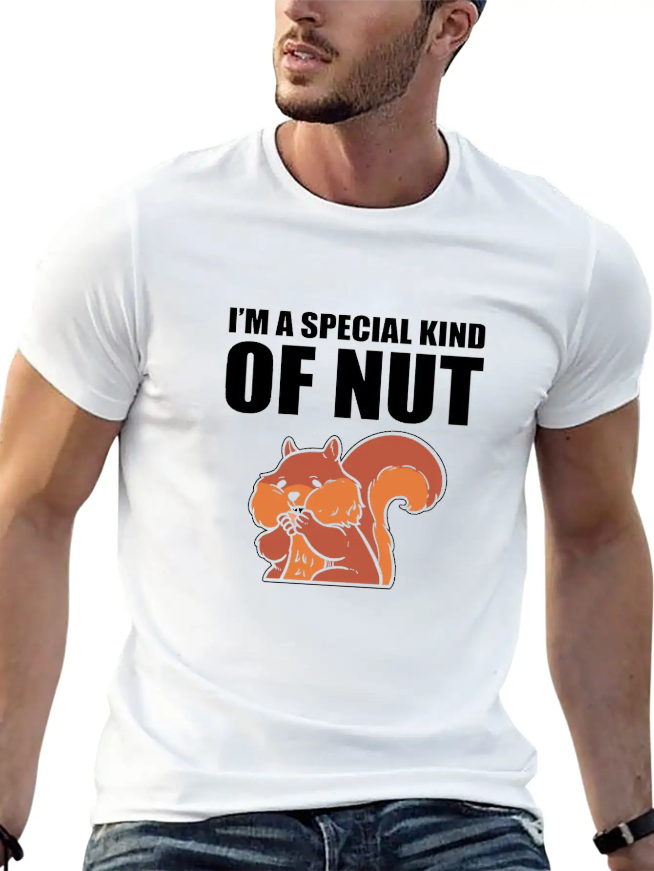 I'm A Special Kind Of Nut Squirrel Timeless Short Sleeve Tee – Comfy And Minimalist Design