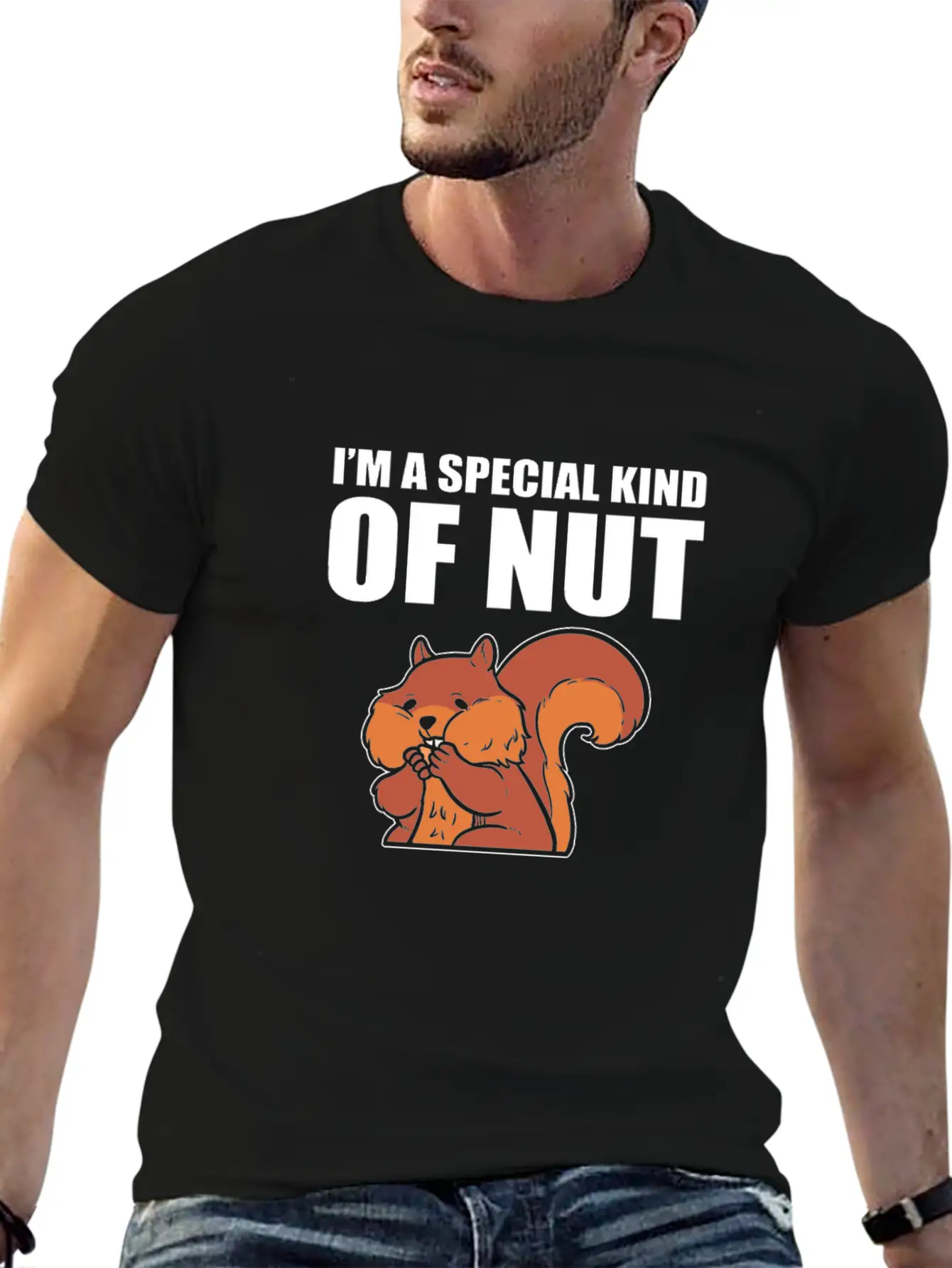I'm A Special Kind Of Nut Squirrel Timeless Short Sleeve Tee – Comfy And Minimalist Design
