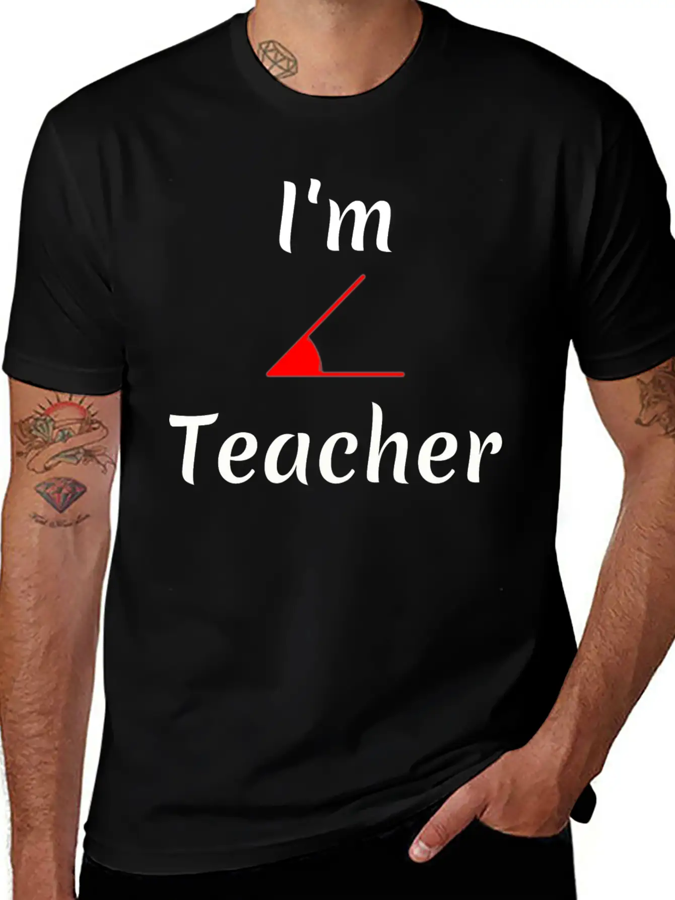 I"m Acute Teacher T-shirt Unisex Short Sleeve Soft Cotton T-Shirt – Casual Everyday Wear