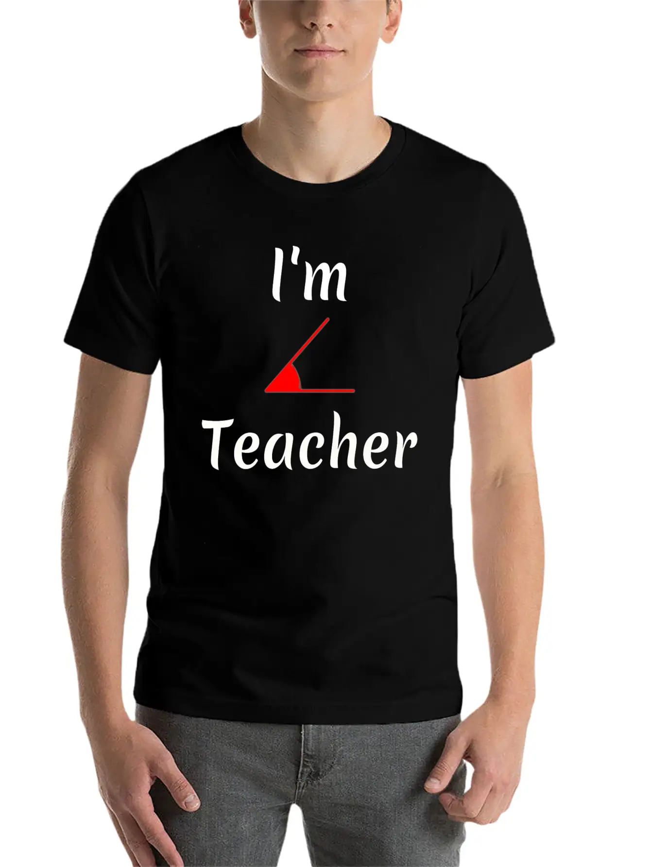 I"m Acute Teacher T-shirt Unisex Short Sleeve Soft Cotton T-Shirt – Casual Everyday Wear