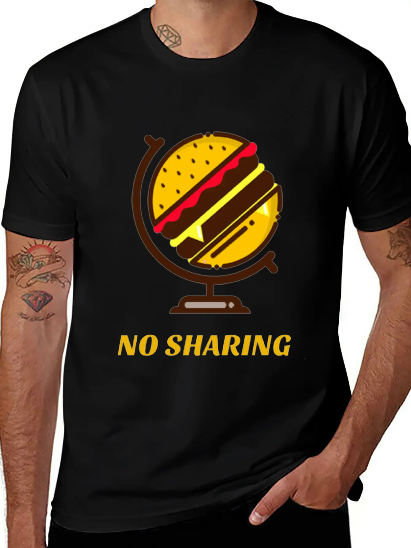 Im DIETING Timeless Short Sleeve Tee – Comfy And Minimalist Design