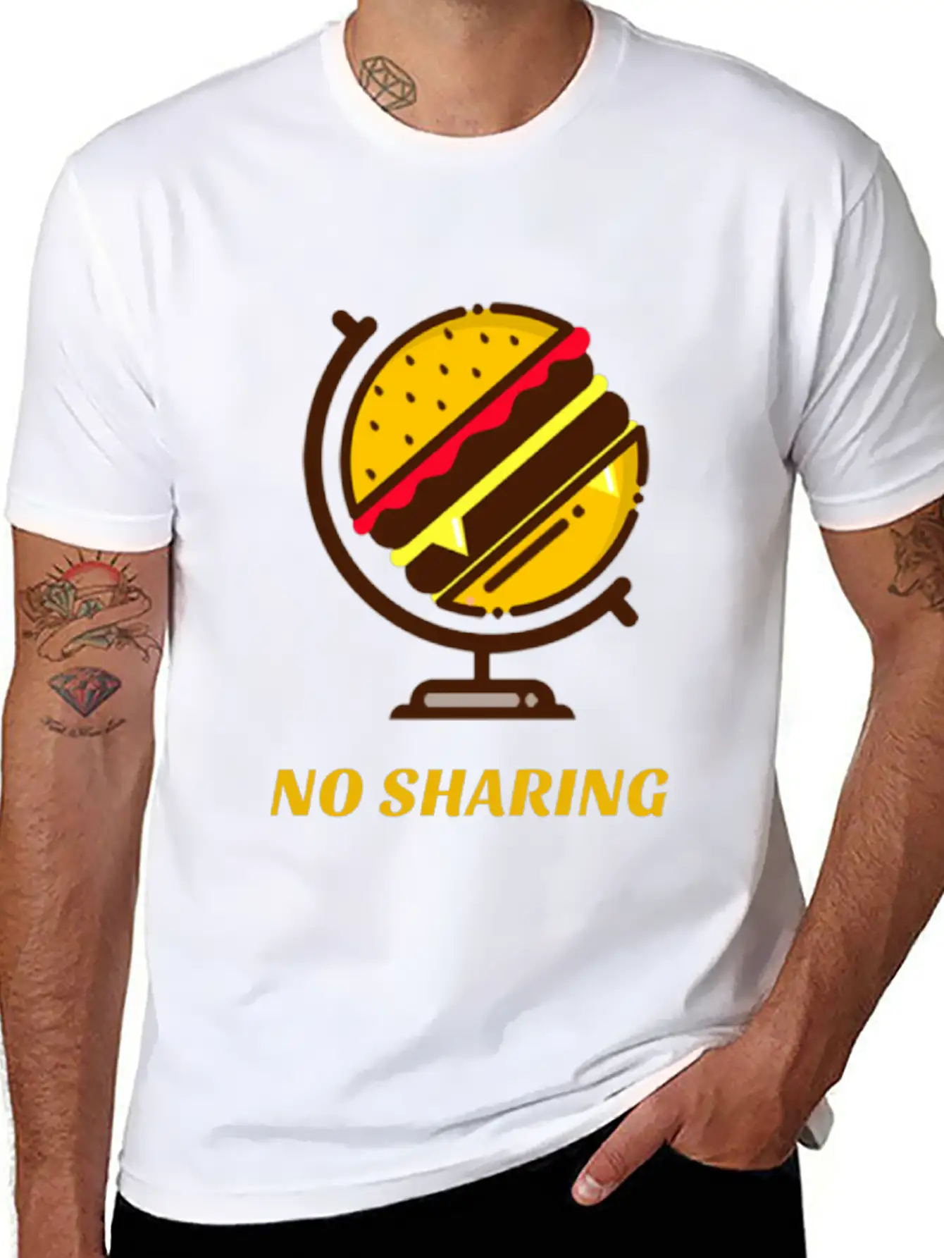 Im DIETING Timeless Short Sleeve Tee – Comfy And Minimalist Design