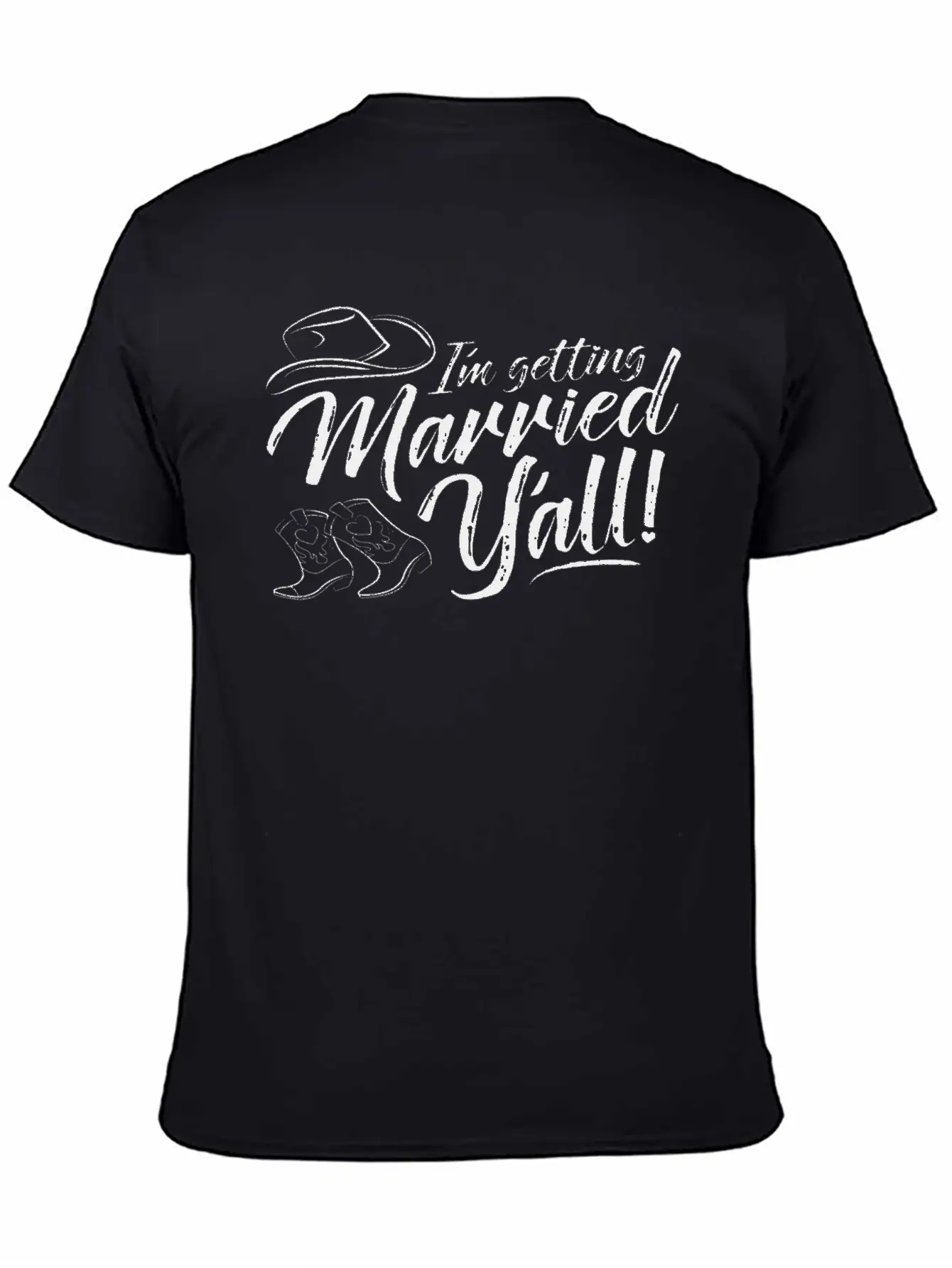 I'm Getting Married Y'all , Wedding Shower S, Brid Stylish Everyday T-Shirt – Unisex Basic Cotton Tee