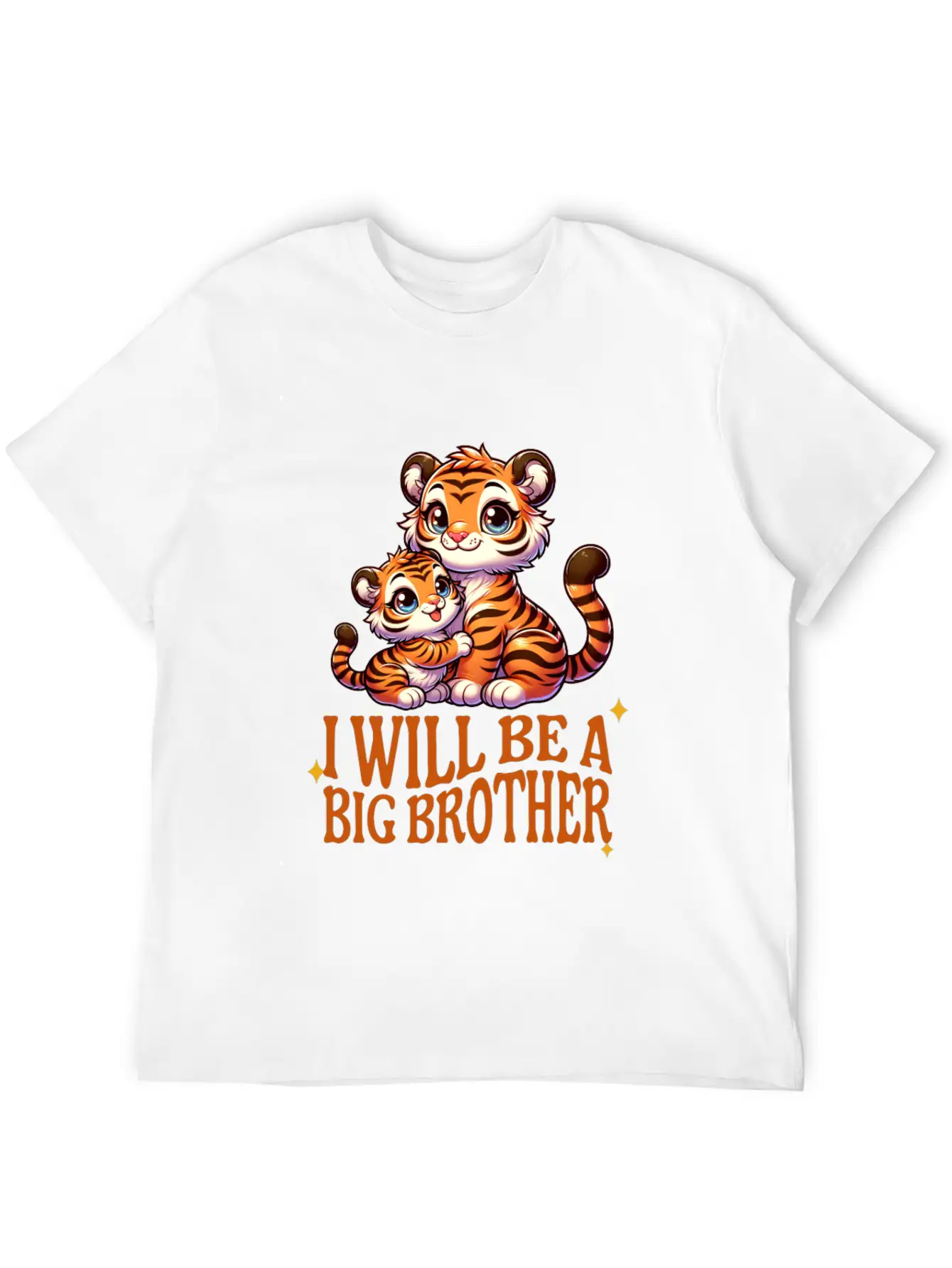 I'm Going To Be A Big Brother Sweet Tigers, Timeless Short Sleeve Tee – Comfy And Minimalist Design
