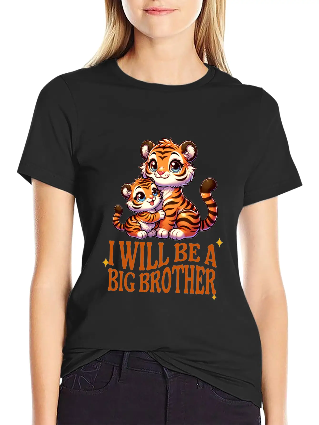 I'm Going To Be A Big Brother Sweet Tigers, Timeless Short Sleeve Tee – Comfy And Minimalist Design