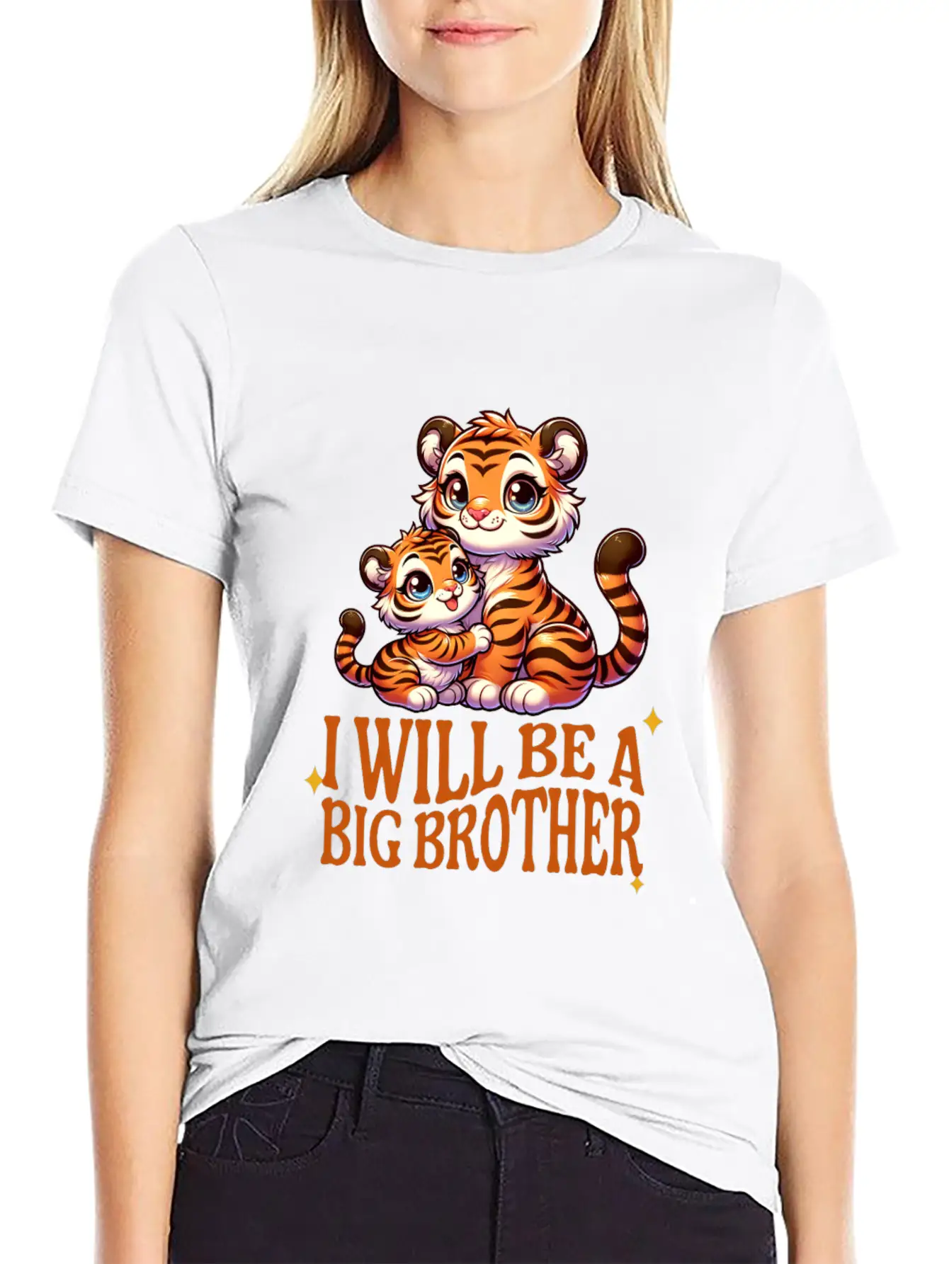 I'm Going To Be A Big Brother Sweet Tigers, Timeless Short Sleeve Tee – Comfy And Minimalist Design