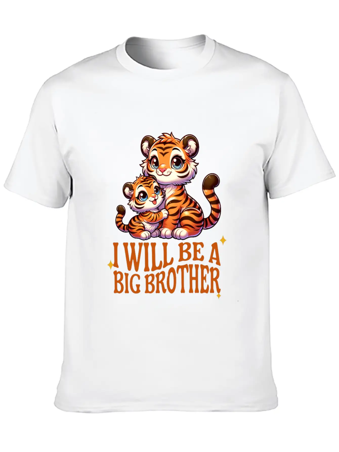 I'm Going To Be A Big Brother Sweet Tigers, Timeless Short Sleeve Tee – Comfy And Minimalist Design