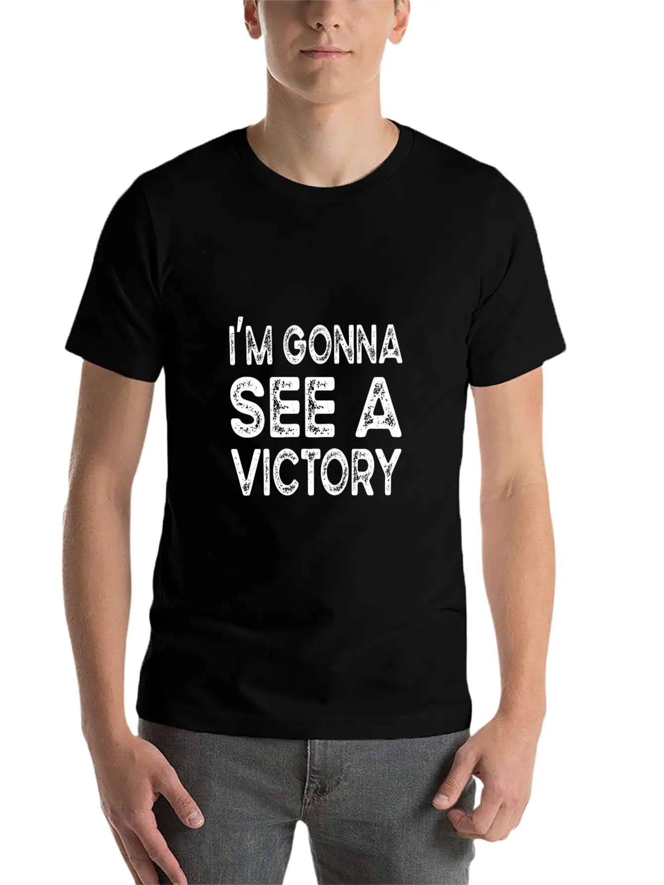 I'm Gonna See A Victory Stylish Everyday T-Shirt – Unisex Basic Cotton Tee