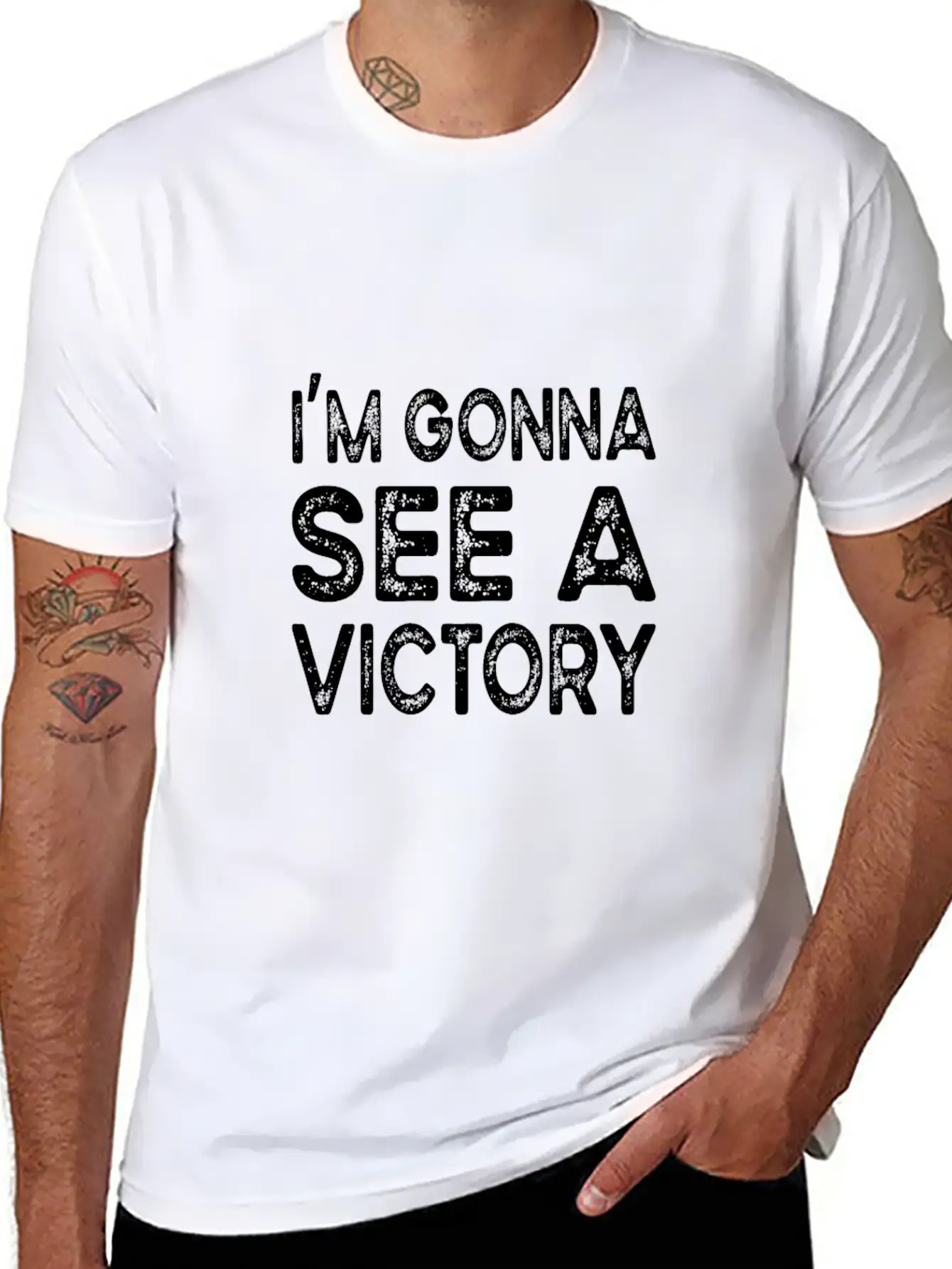 I'm Gonna See A Victory Stylish Everyday T-Shirt – Unisex Basic Cotton Tee