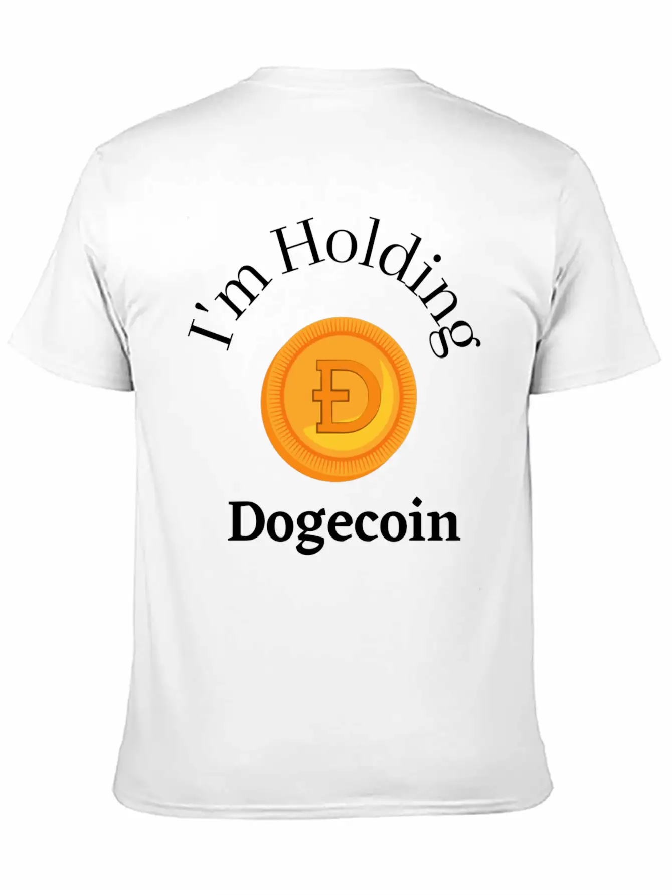 I'm Holding DOGE Stylish Everyday T-Shirt – Unisex Basic Cotton Tee