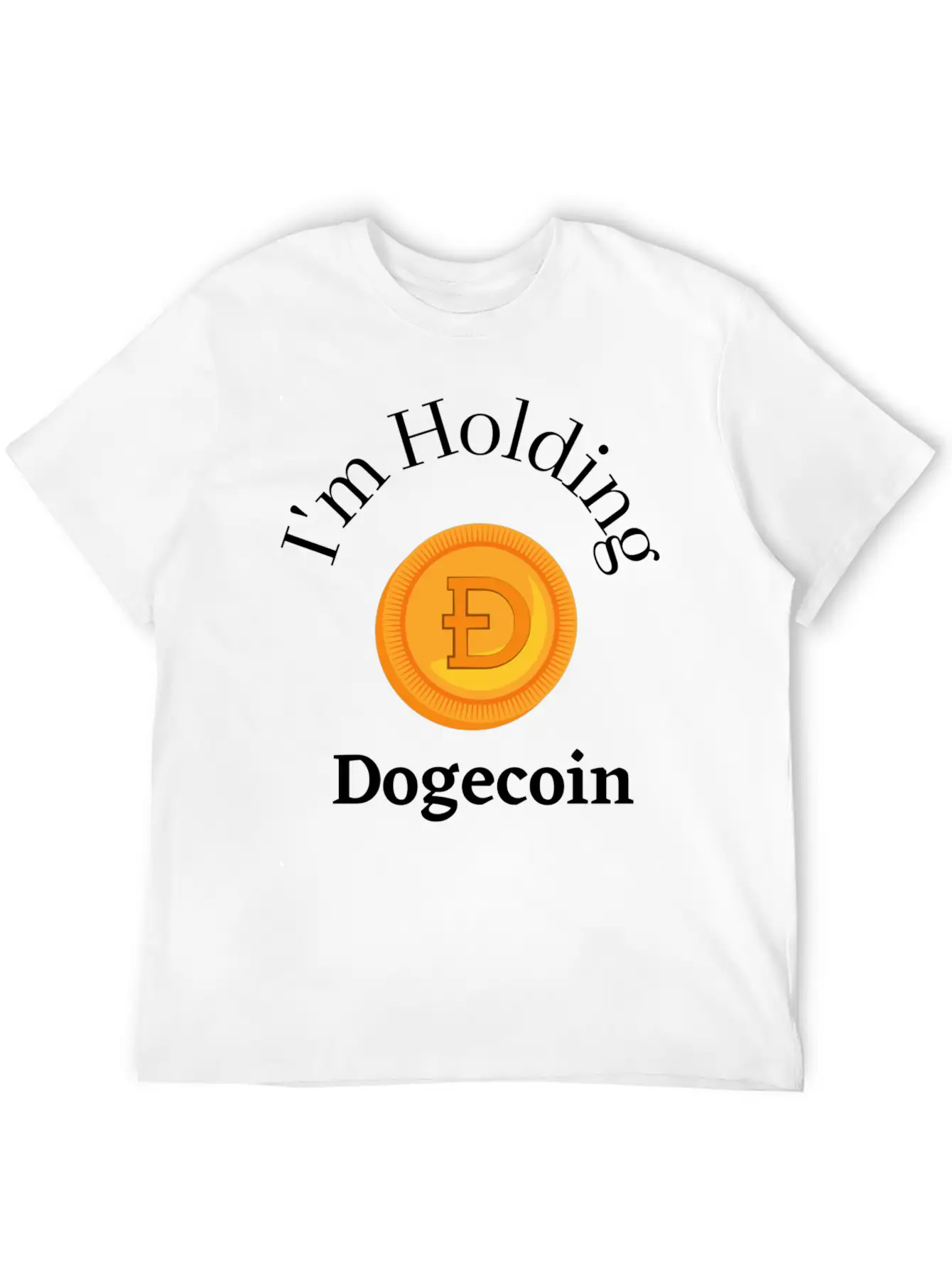 I'm Holding DOGE Stylish Everyday T-Shirt – Unisex Basic Cotton Tee