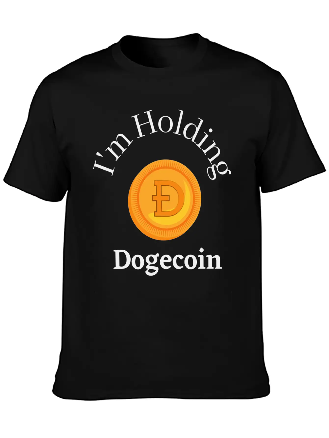 I'm Holding DOGE Stylish Everyday T-Shirt – Unisex Basic Cotton Tee