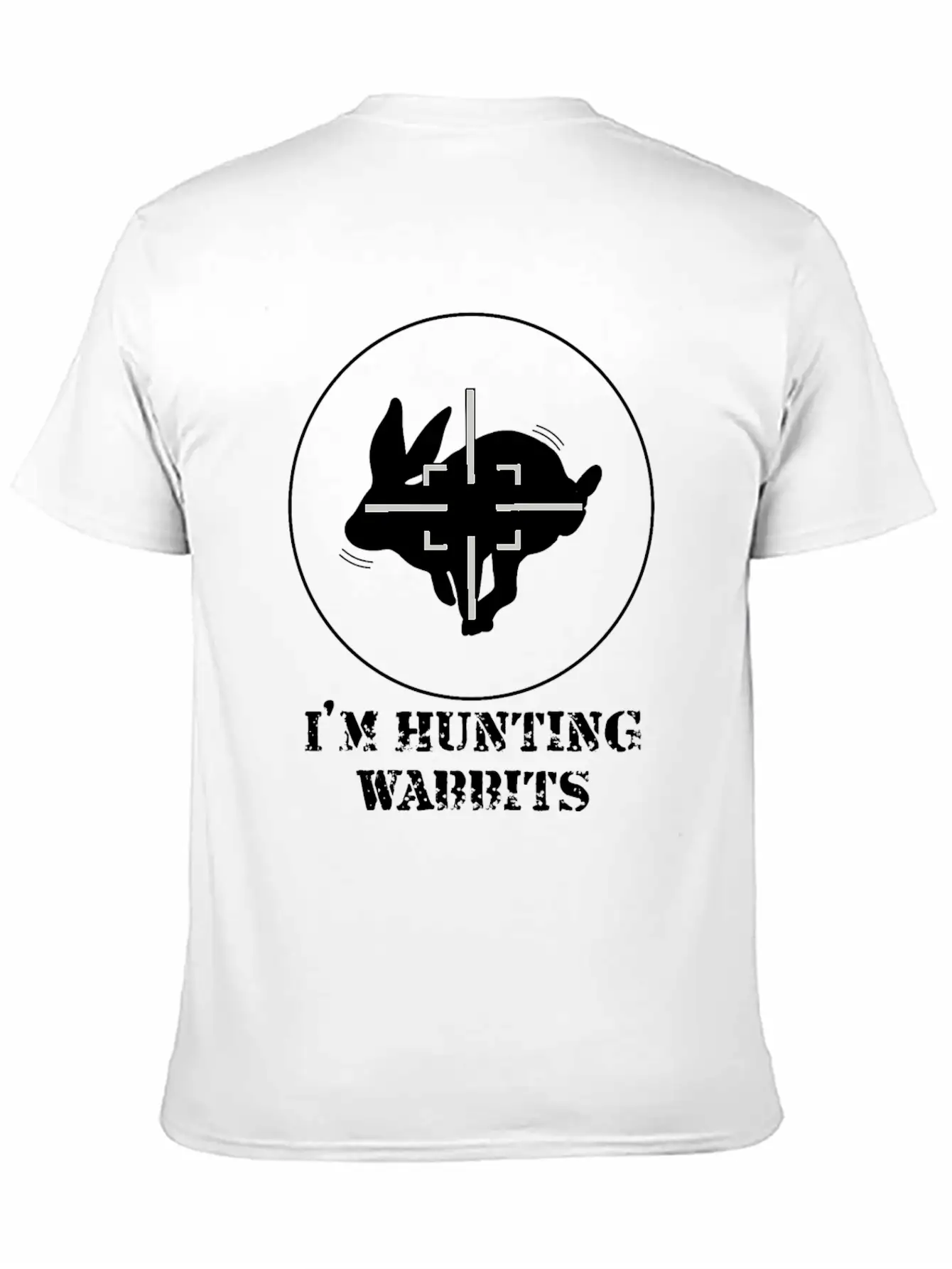 I'M HUNTING WABBITS CUTE FUNNY RABBIT LOVE RUNNING Timeless Short Sleeve Tee – Comfy And Minimalist Design
