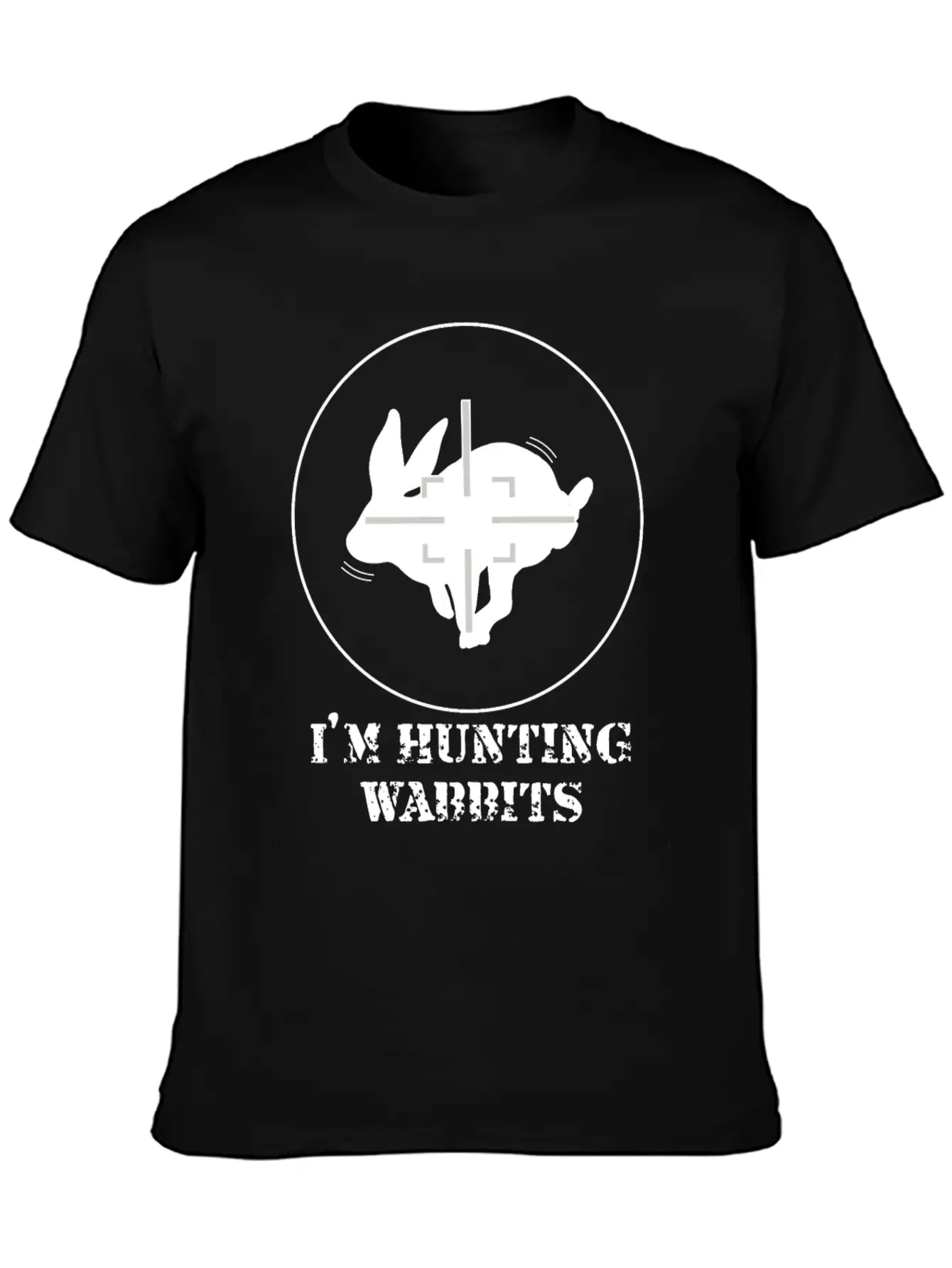 I'M HUNTING WABBITS CUTE FUNNY RABBIT LOVE RUNNING Timeless Short Sleeve Tee – Comfy And Minimalist Design