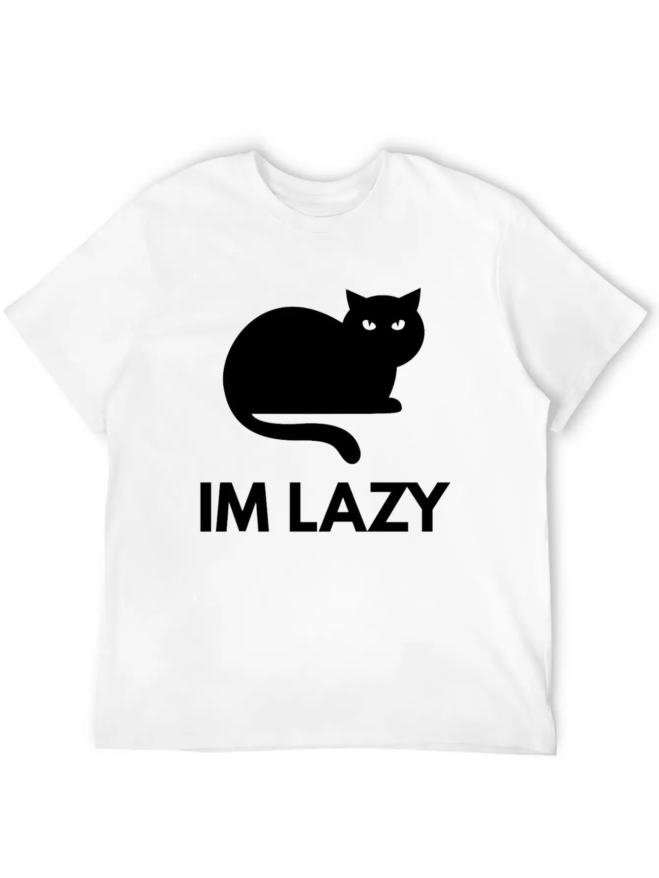Im Lazy Essential Unisex Summer Tee – Soft Cotton Casual Fit