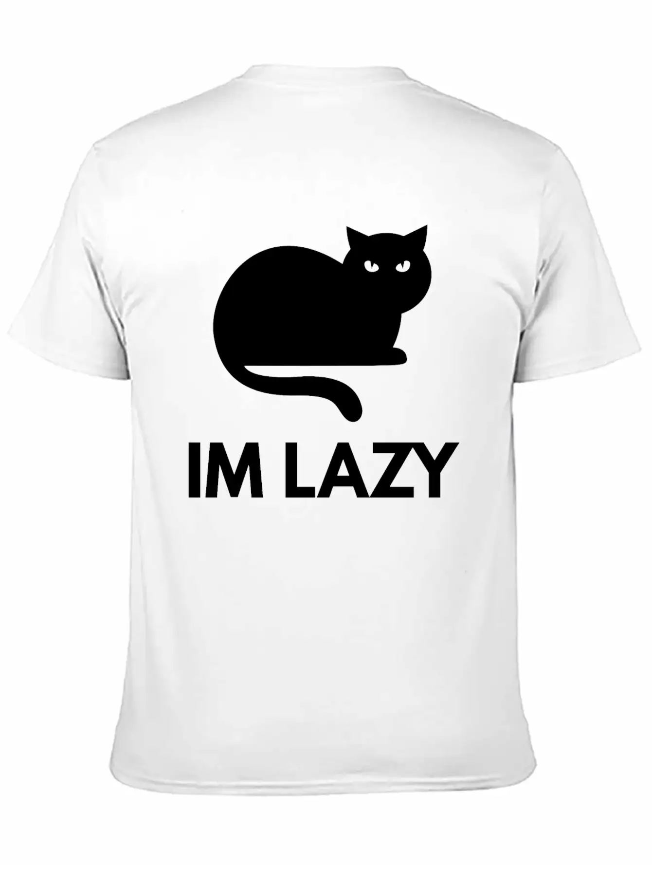 Im Lazy Essential Unisex Summer Tee – Soft Cotton Casual Fit