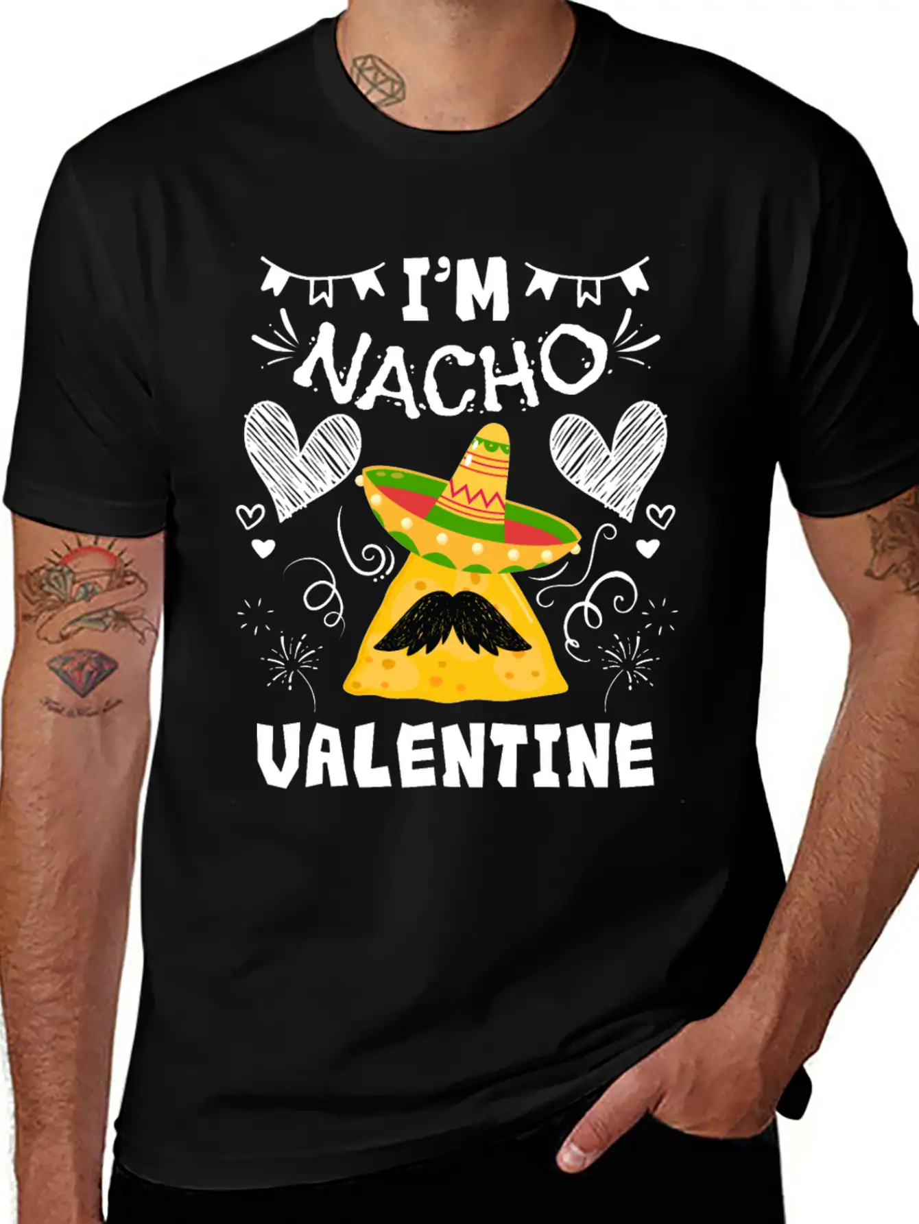 I'm Nacho Valentine Valentine V-Day Stylish Everyday T-Shirt – Unisex Basic Cotton Tee